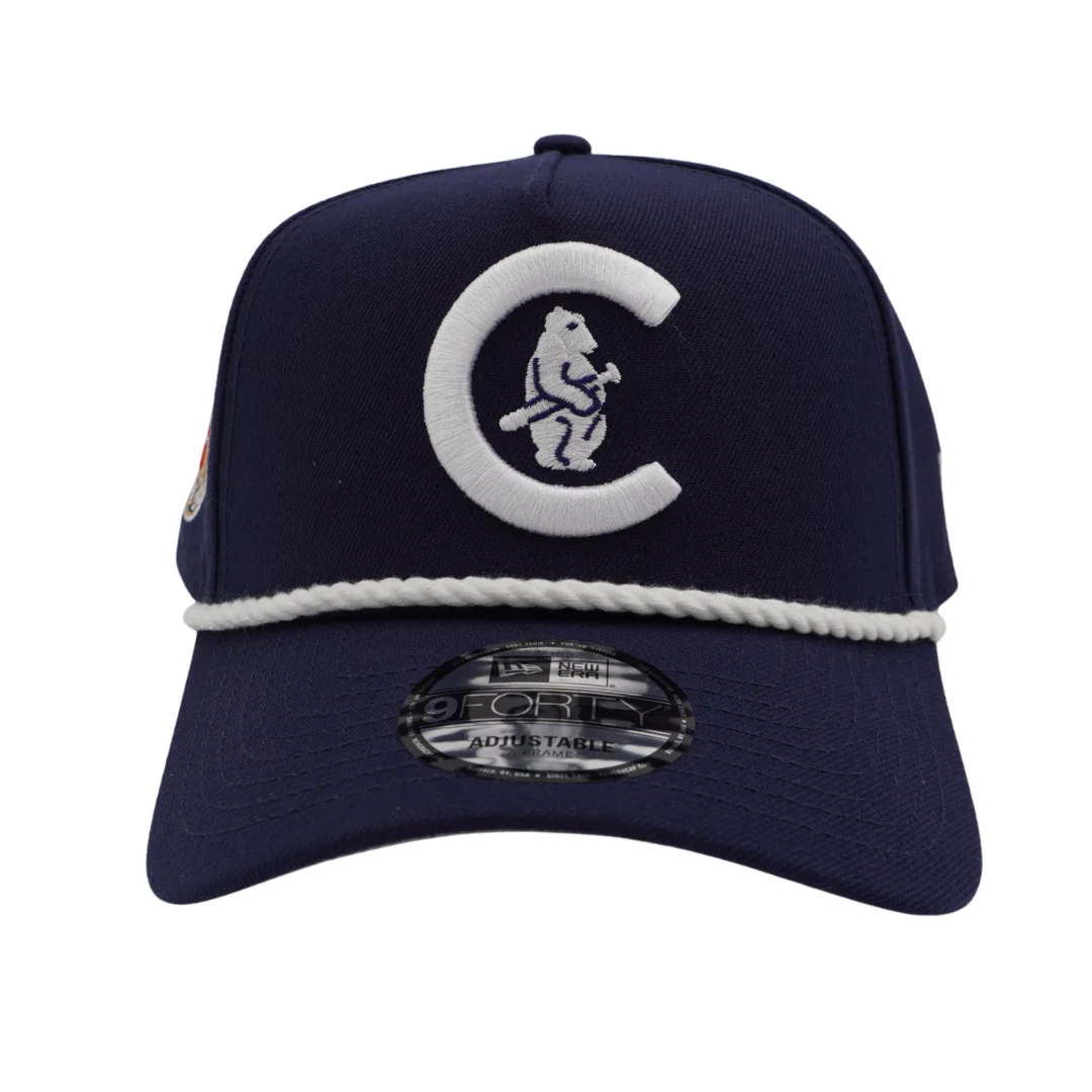 Chicago Cubs 150th Anniversary 1908 940 Snapback Cap by New Era - Image 2