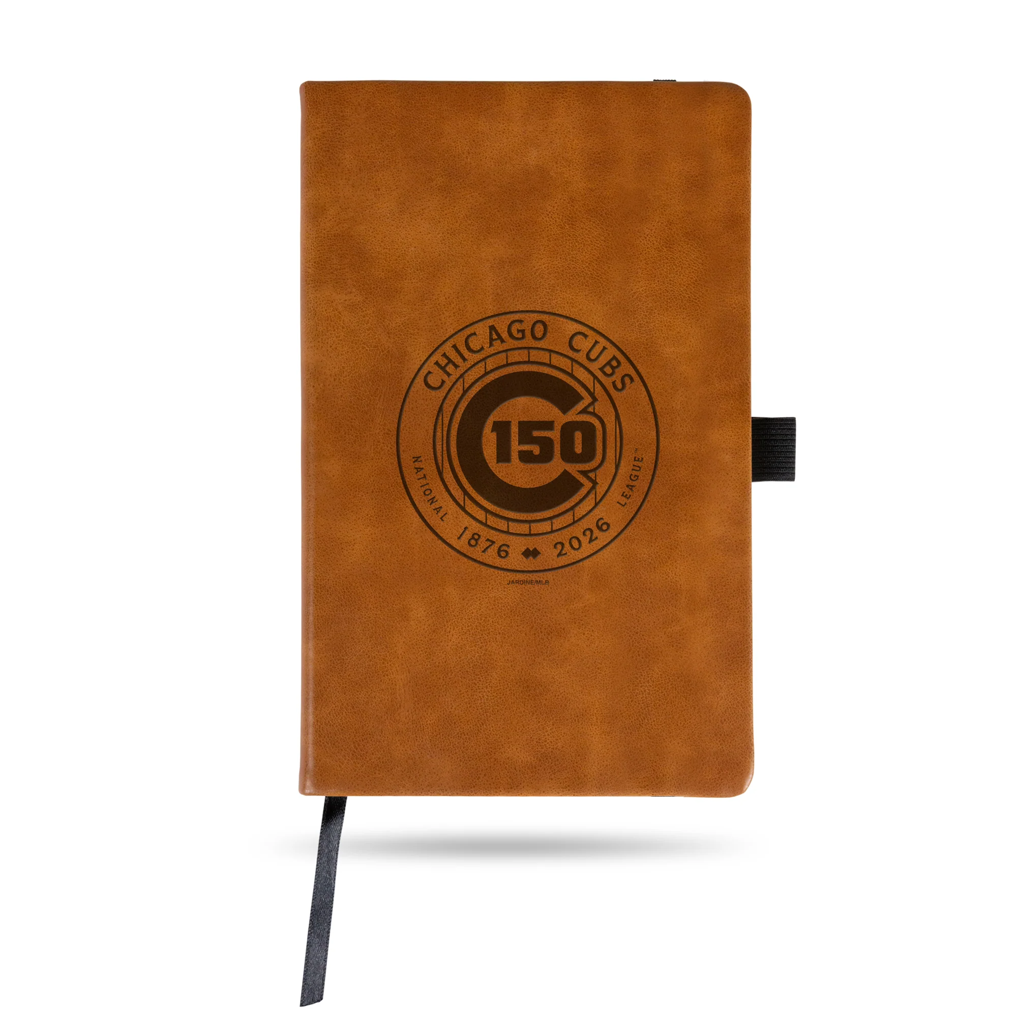 Chicago Cubs 150th Anniversary Logo Suede Notebook
