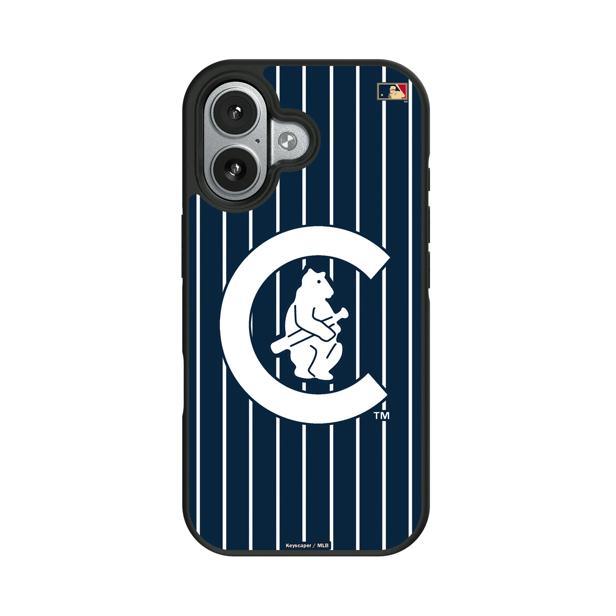 Chicago Cubs 1911-1912 - Cooperstown Collection Pinstripe Bump Phone Case - Image 8