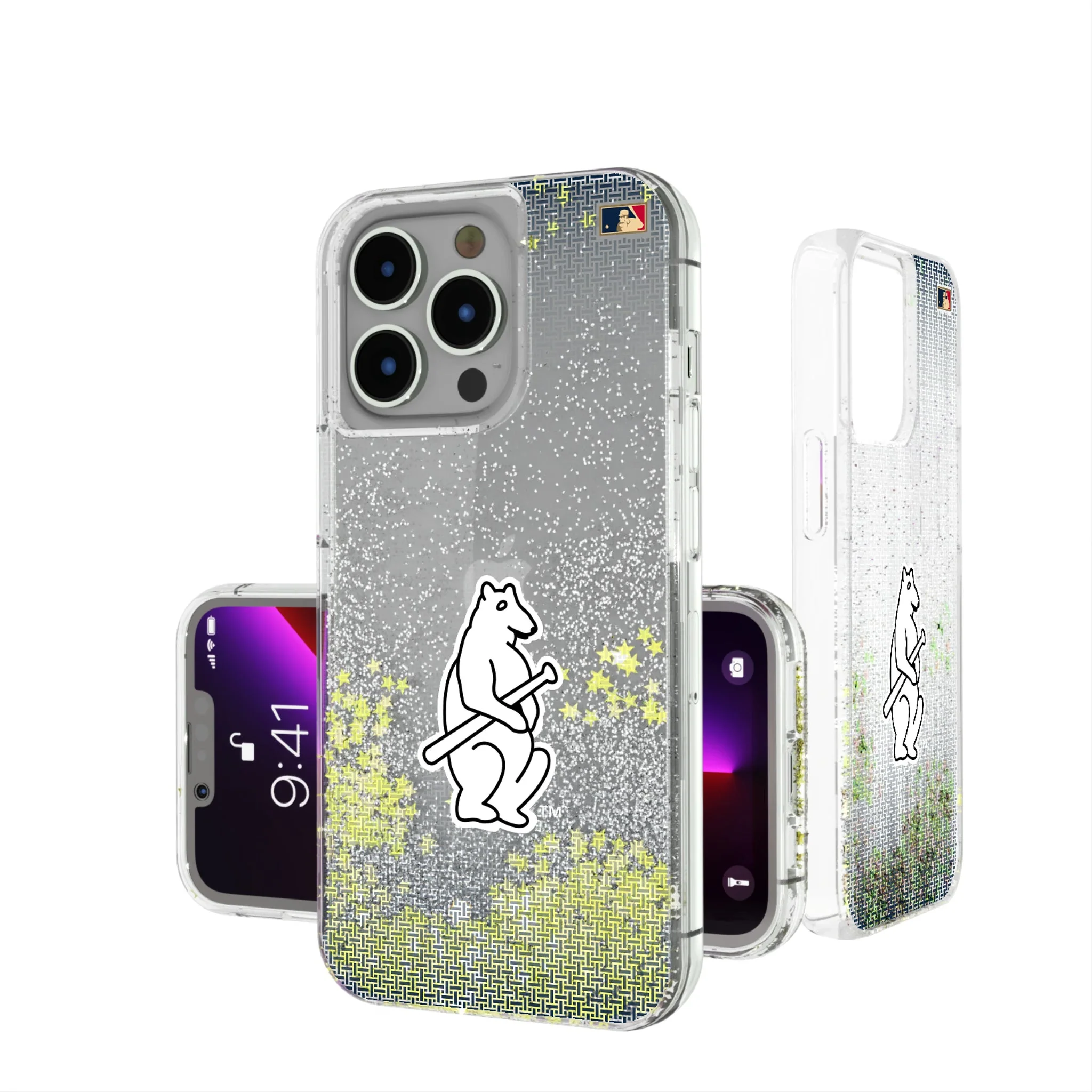Chicago Cubs 1914 - Cooperstown Collection Linen Glitter Phone Case - Image 7