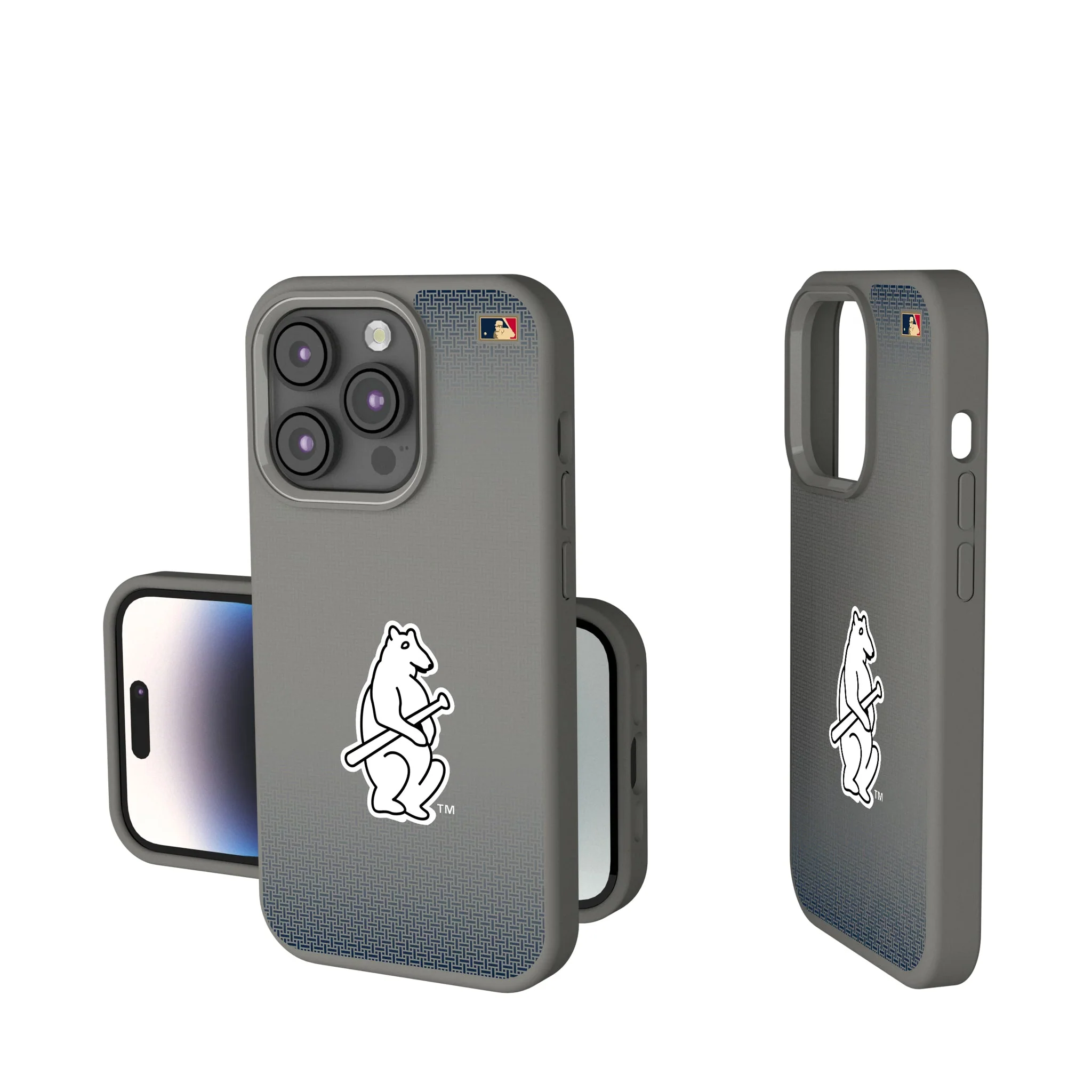 Chicago Cubs 1914 - Cooperstown Collection Linen Soft Touch Phone Case - Image 11