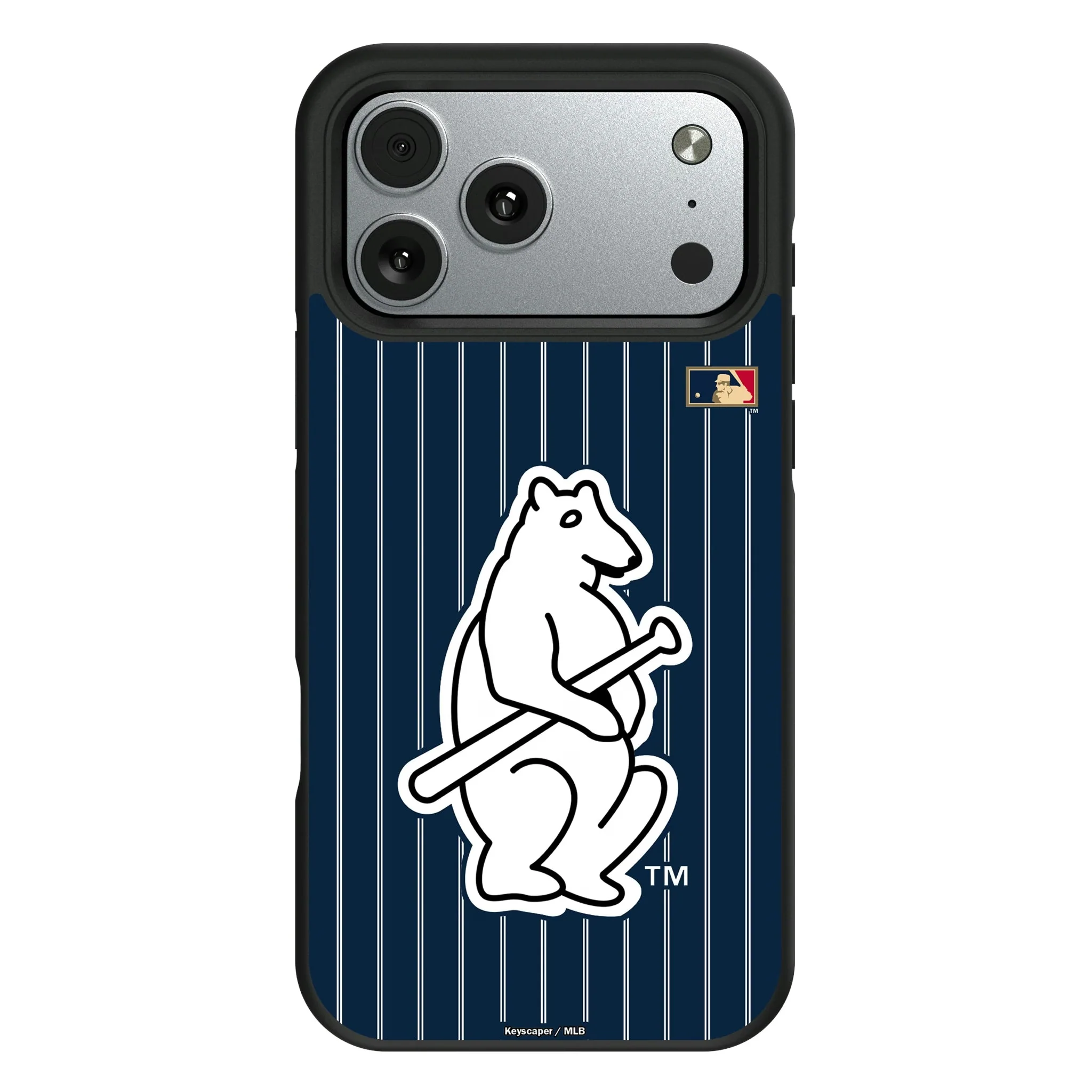 Chicago Cubs 1914 - Cooperstown Collection Pinstripe Bump Phone Case - Image 10