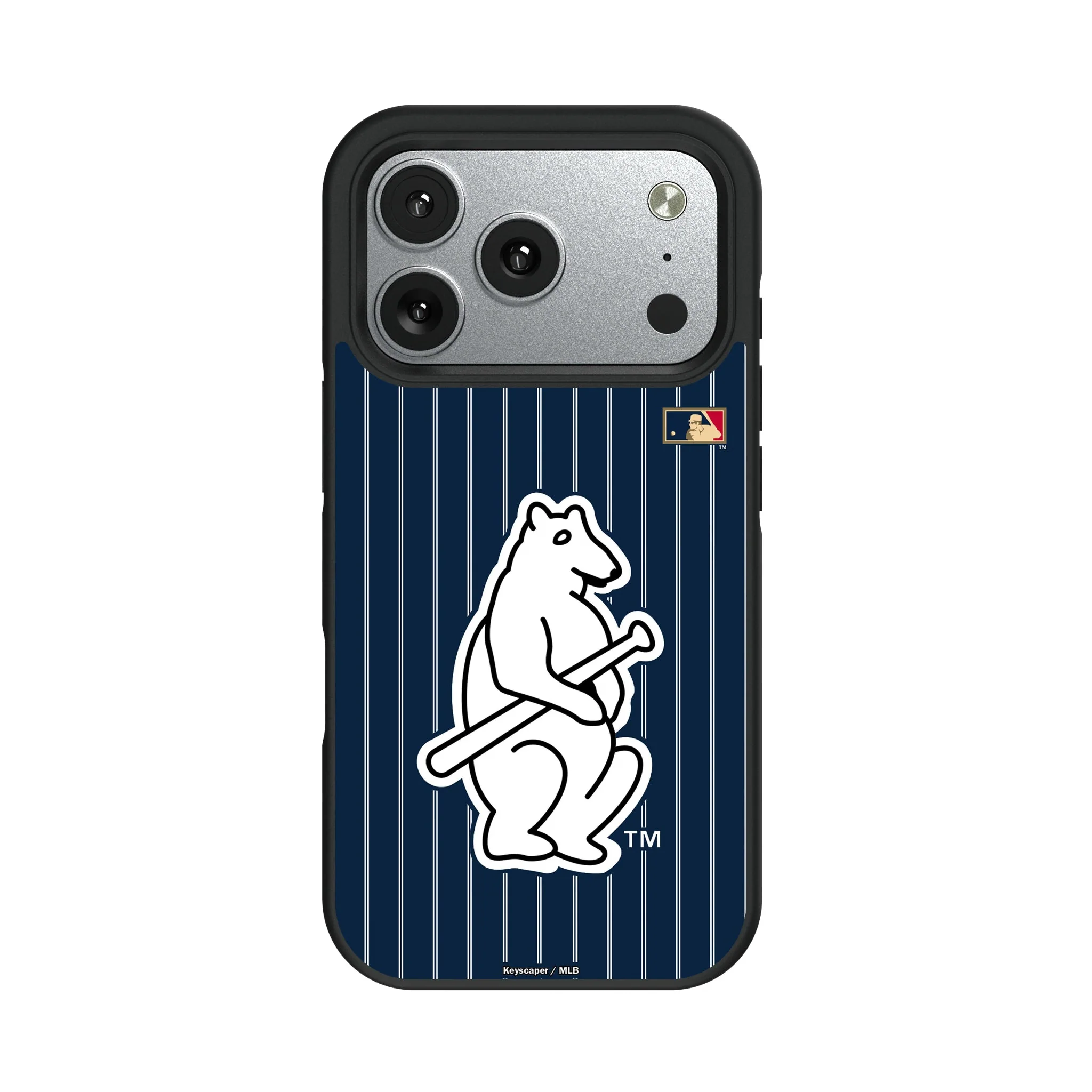 Chicago Cubs 1914 - Cooperstown Collection Pinstripe Bump Phone Case - Image 9