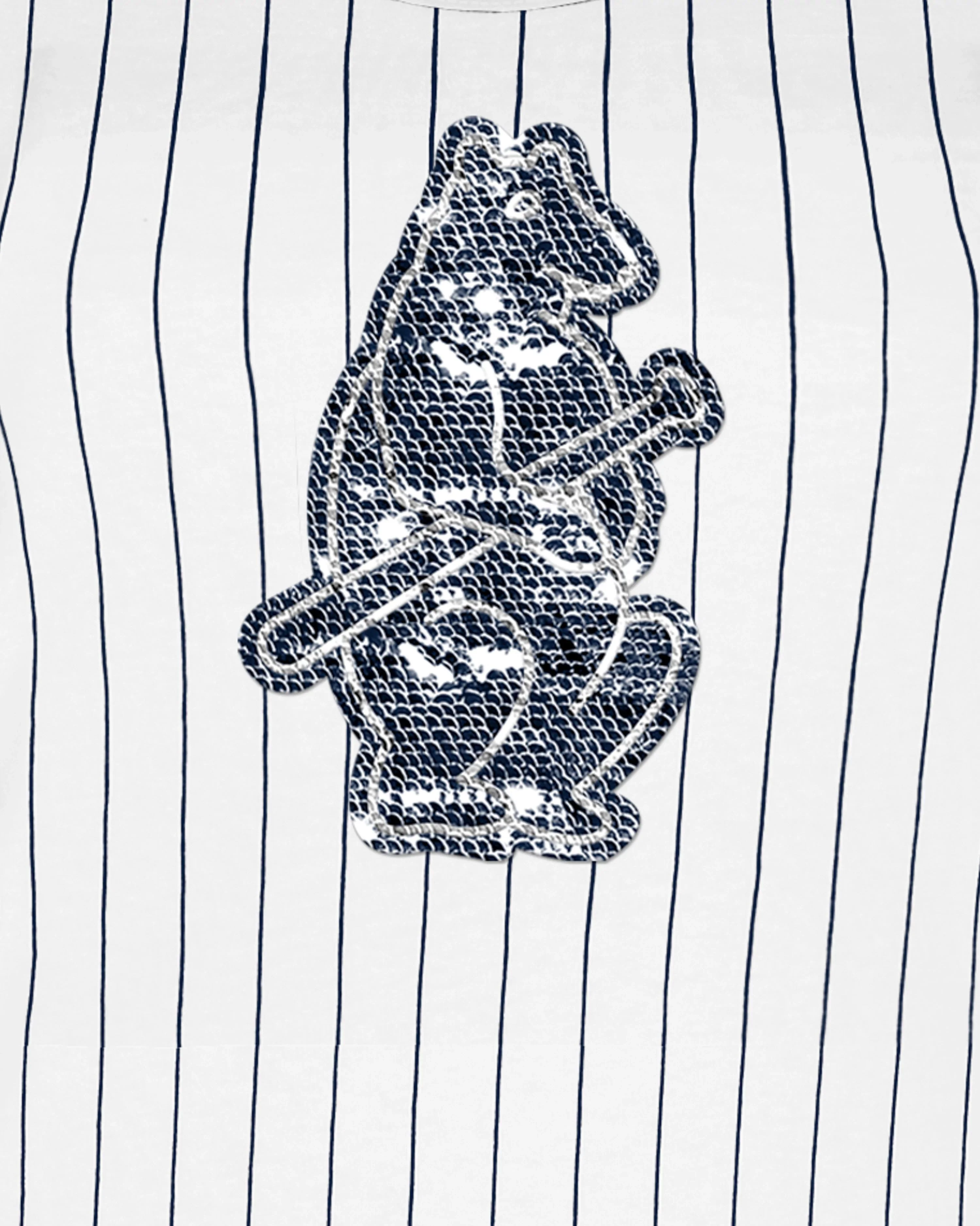 Chicago Cubs 1914 Gameday Tank Pinstripe White by New Era - Image 3