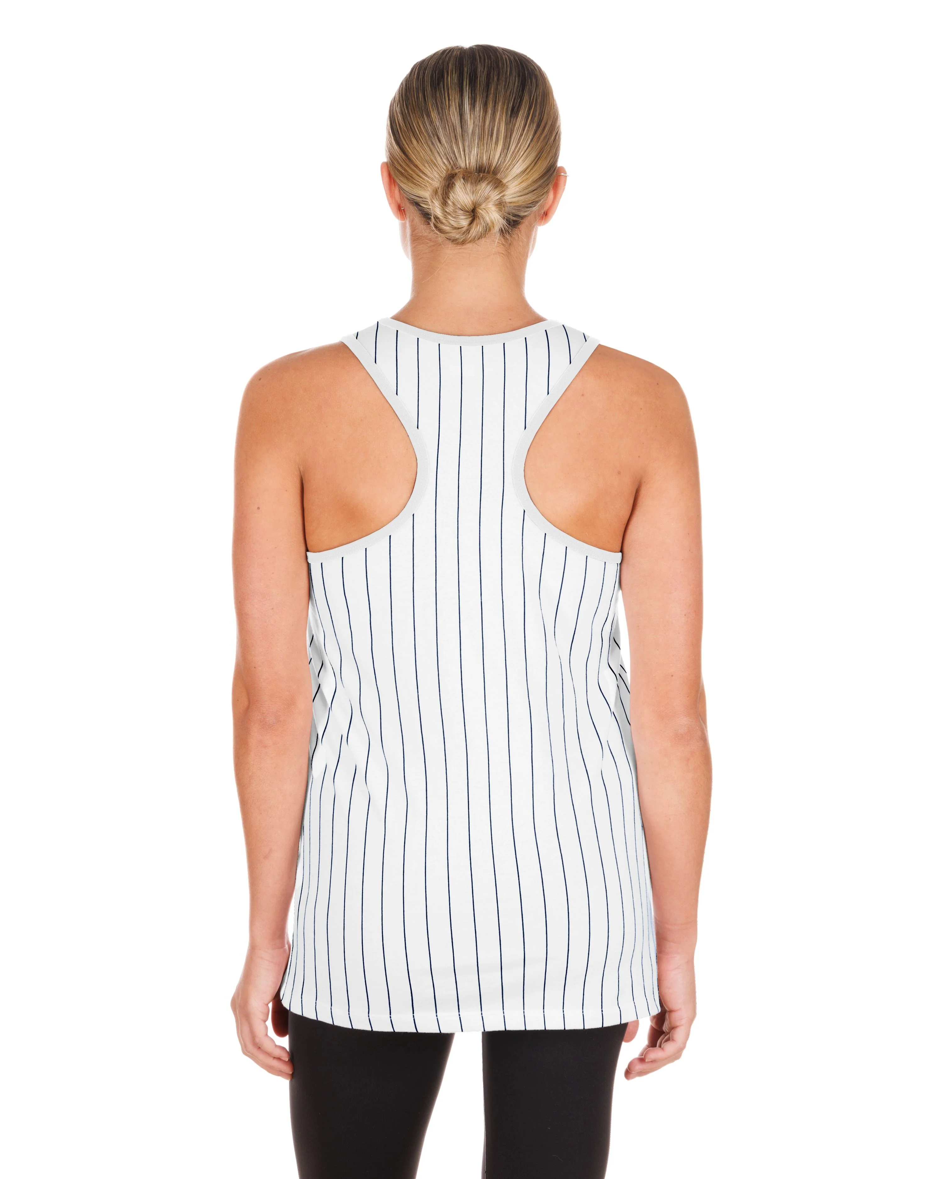 Chicago Cubs 1914 Gameday Tank Pinstripe White by New Era - Image 5