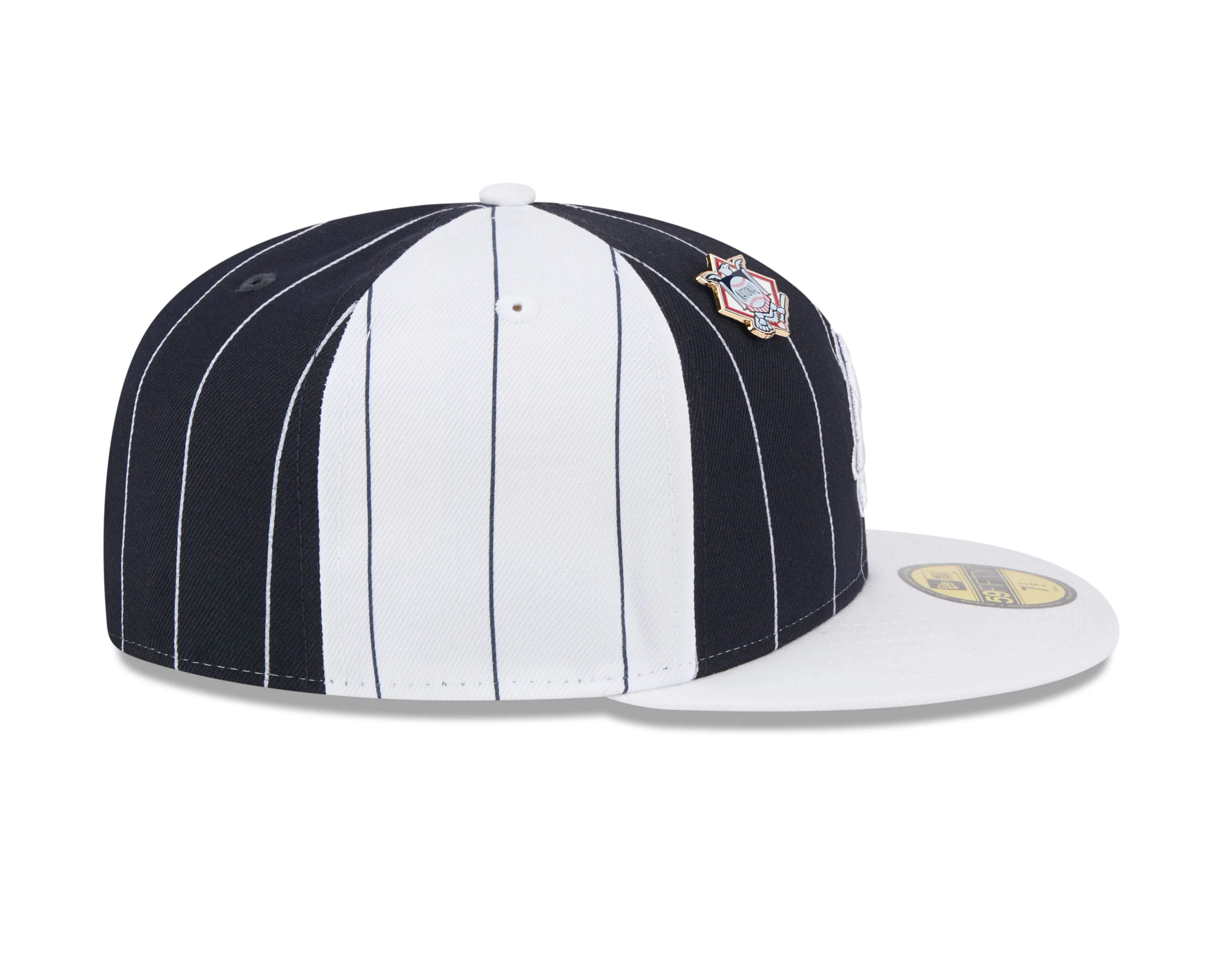Chicago Cubs 1914 Navy/White 2Tone Pinstripe 59Fifty Cap by New Era - Image 6