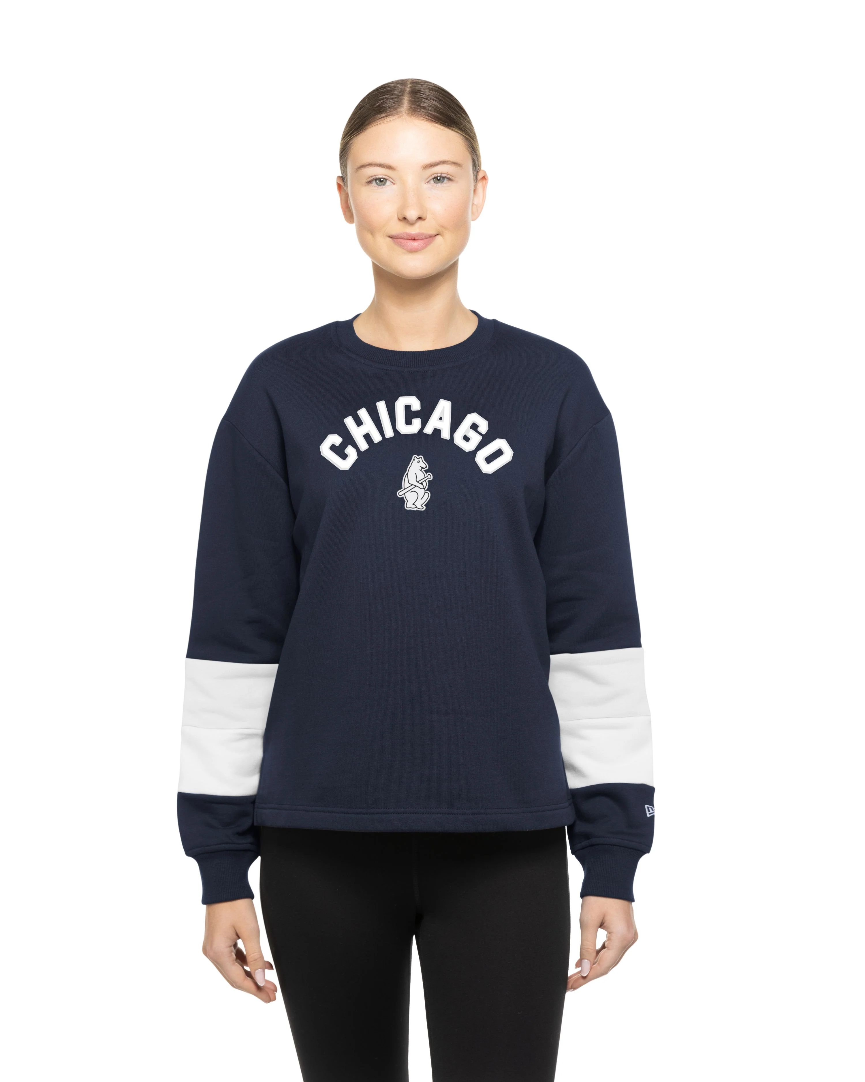 Chicago Cubs 1914 Women's Navy Gameday Crew by New Era - Image 4