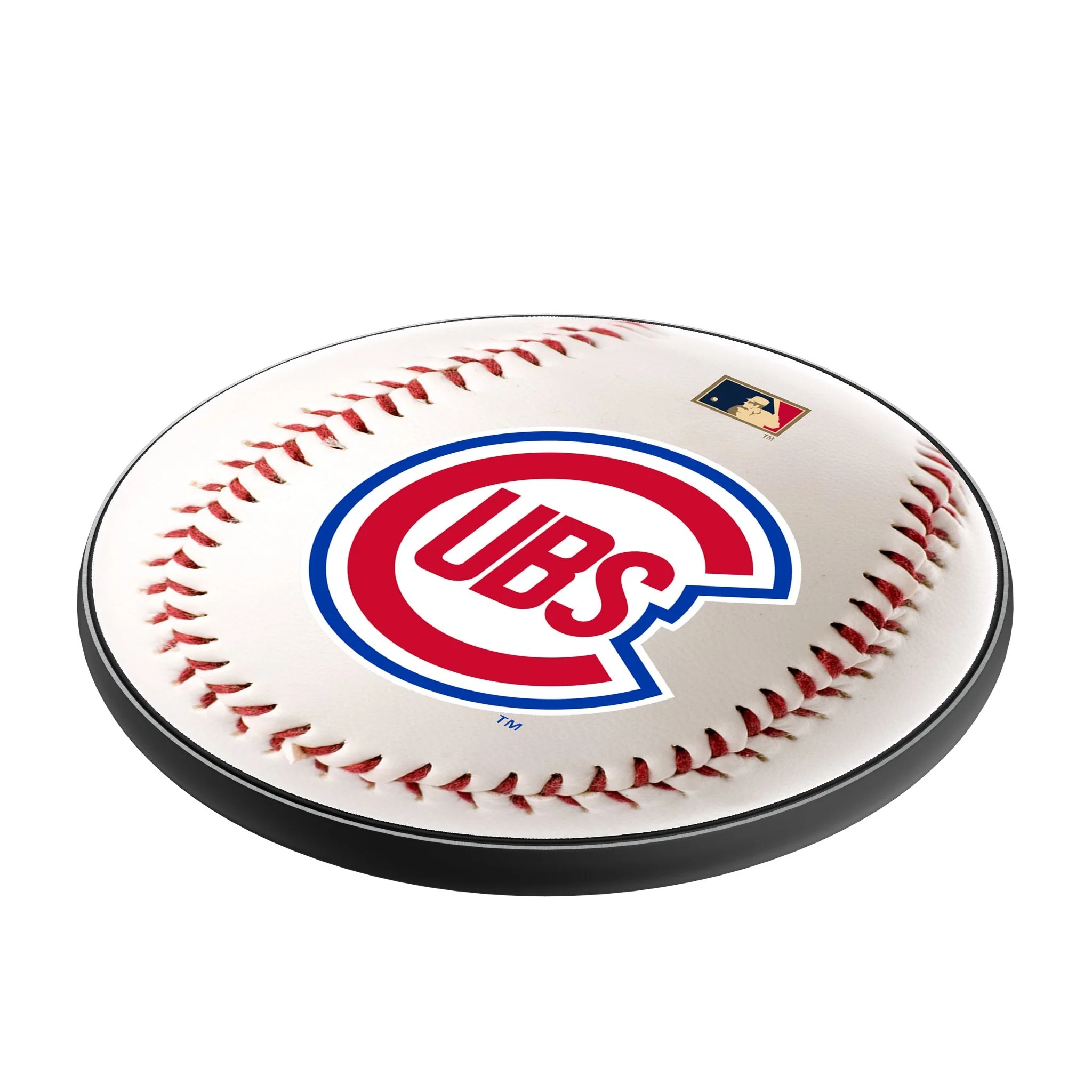 Chicago Cubs 1948-1956 - Cooperstown Collection Baseball 15-Watt Wireless Charger - Image 2
