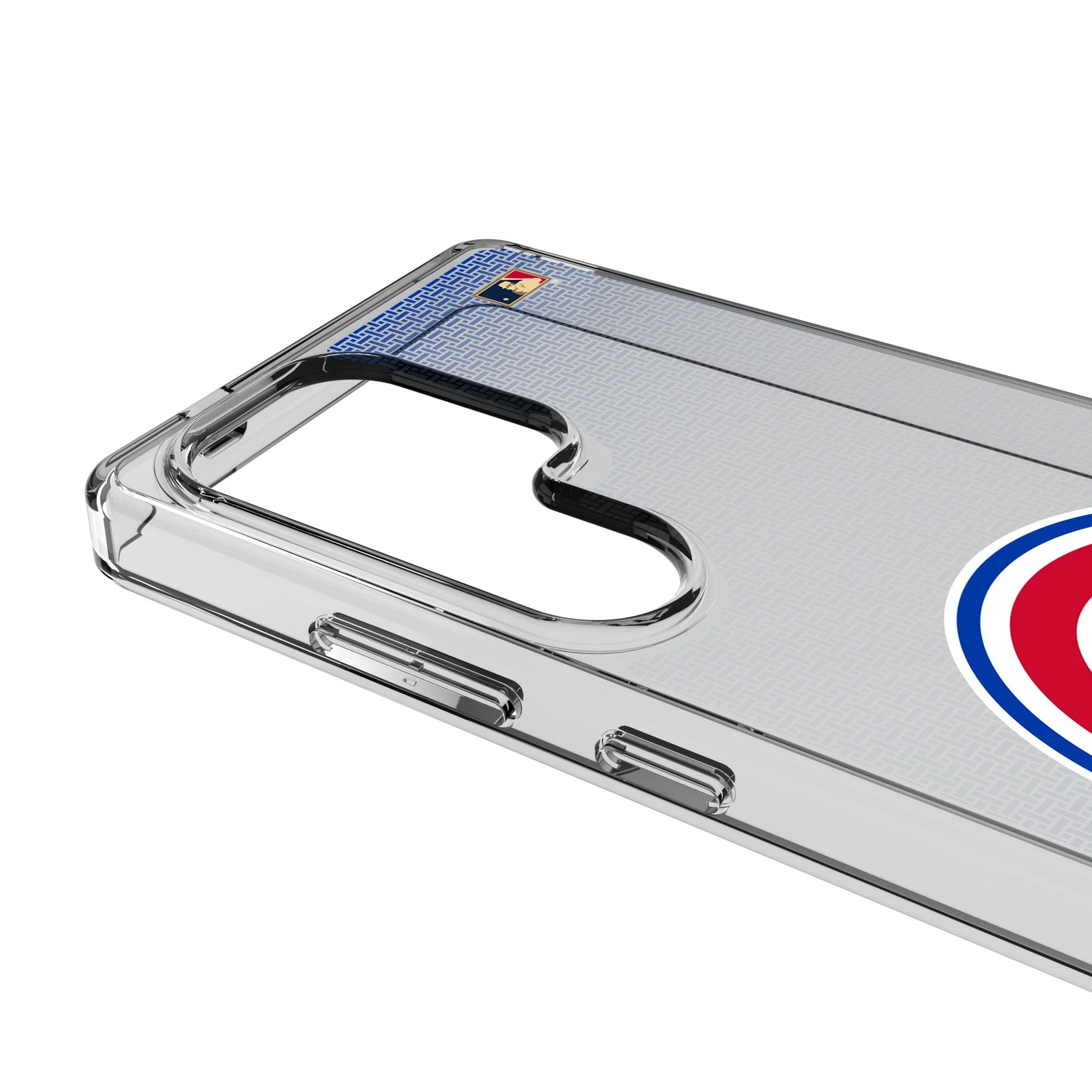 Chicago Cubs 1948-1956 - Cooperstown Collection Linen Clear Phone Case for Samsung Galaxy - Image 3