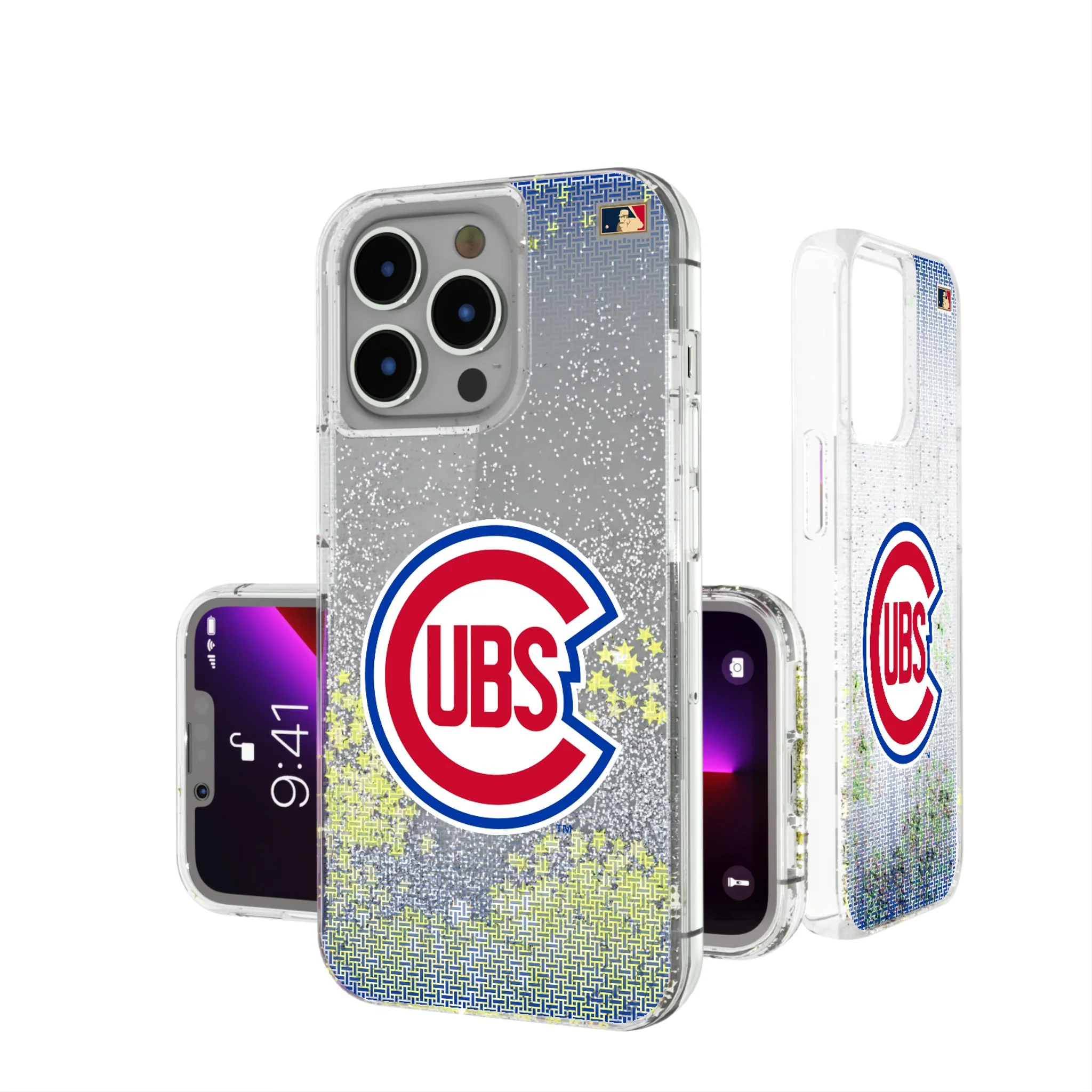 Chicago Cubs 1948-1956 - Cooperstown Collection Linen Glitter Phone Case - Image 10