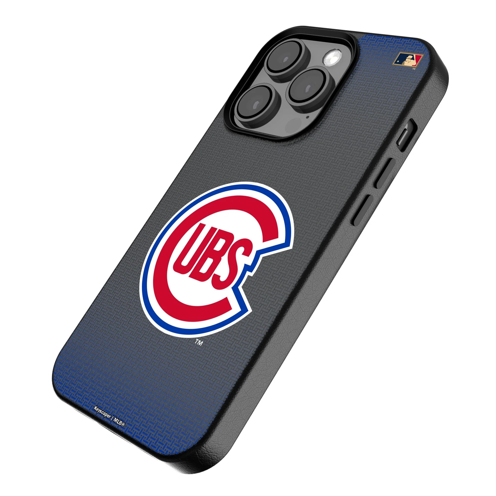 Chicago Cubs 1948-1956 - Cooperstown Collection Linen MagSafe Compatible Phone Case for Apple iPhone - Image 2