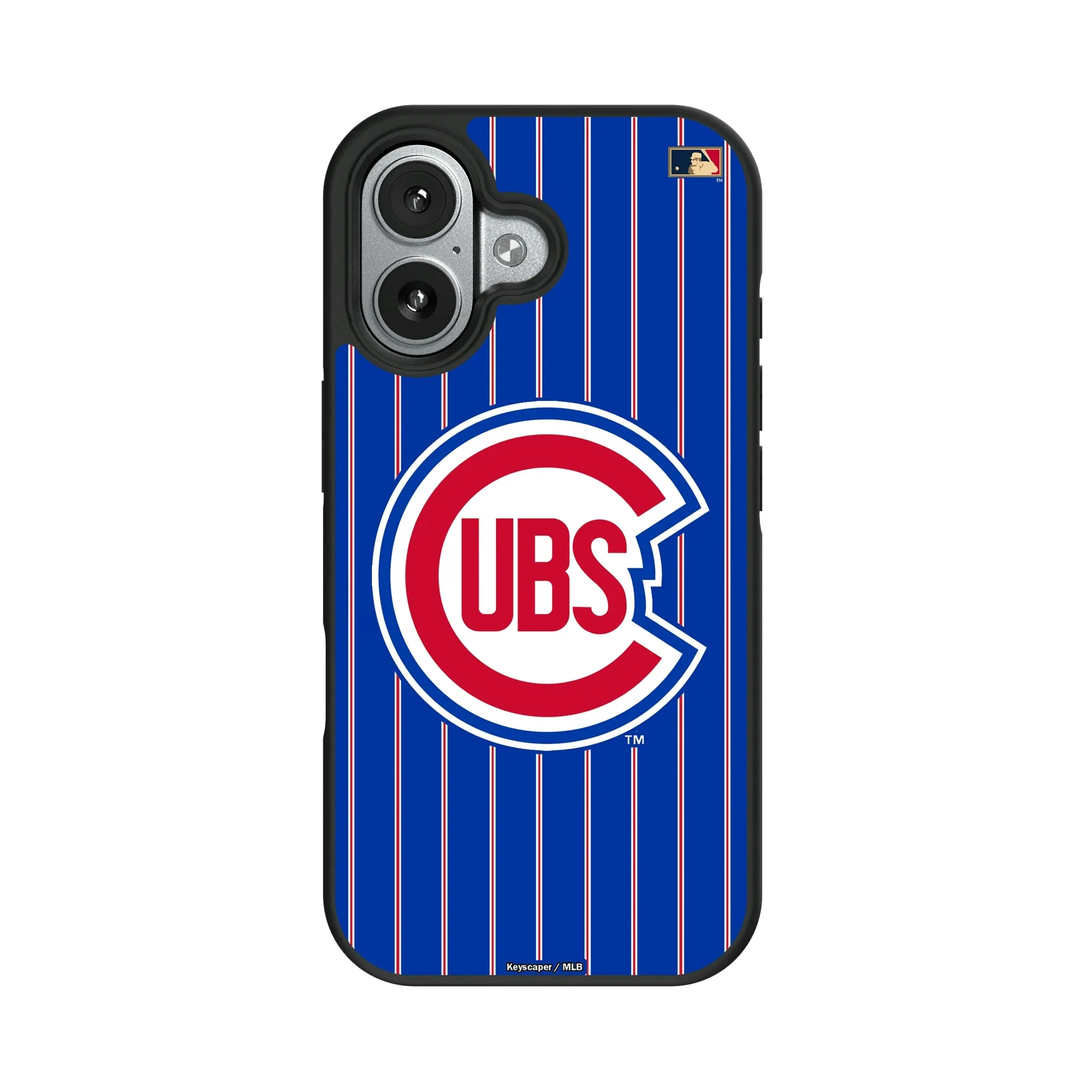 Chicago Cubs 1948-1956 - Cooperstown Collection Pinstripe Bump Phone Case - Image 8