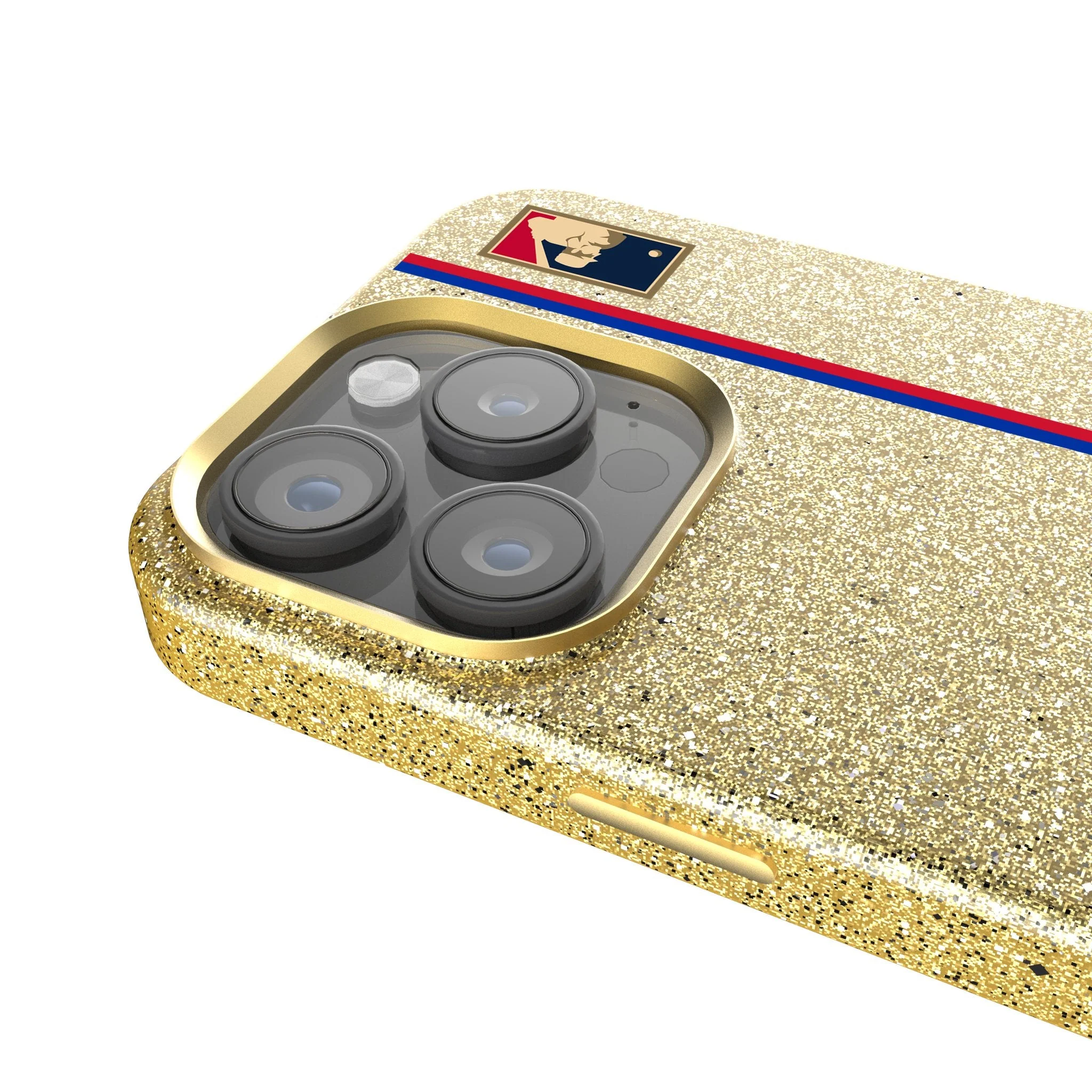 Chicago Cubs 1948-1956 - Cooperstown Collection Sidebar Bling Phone Case - Image 4