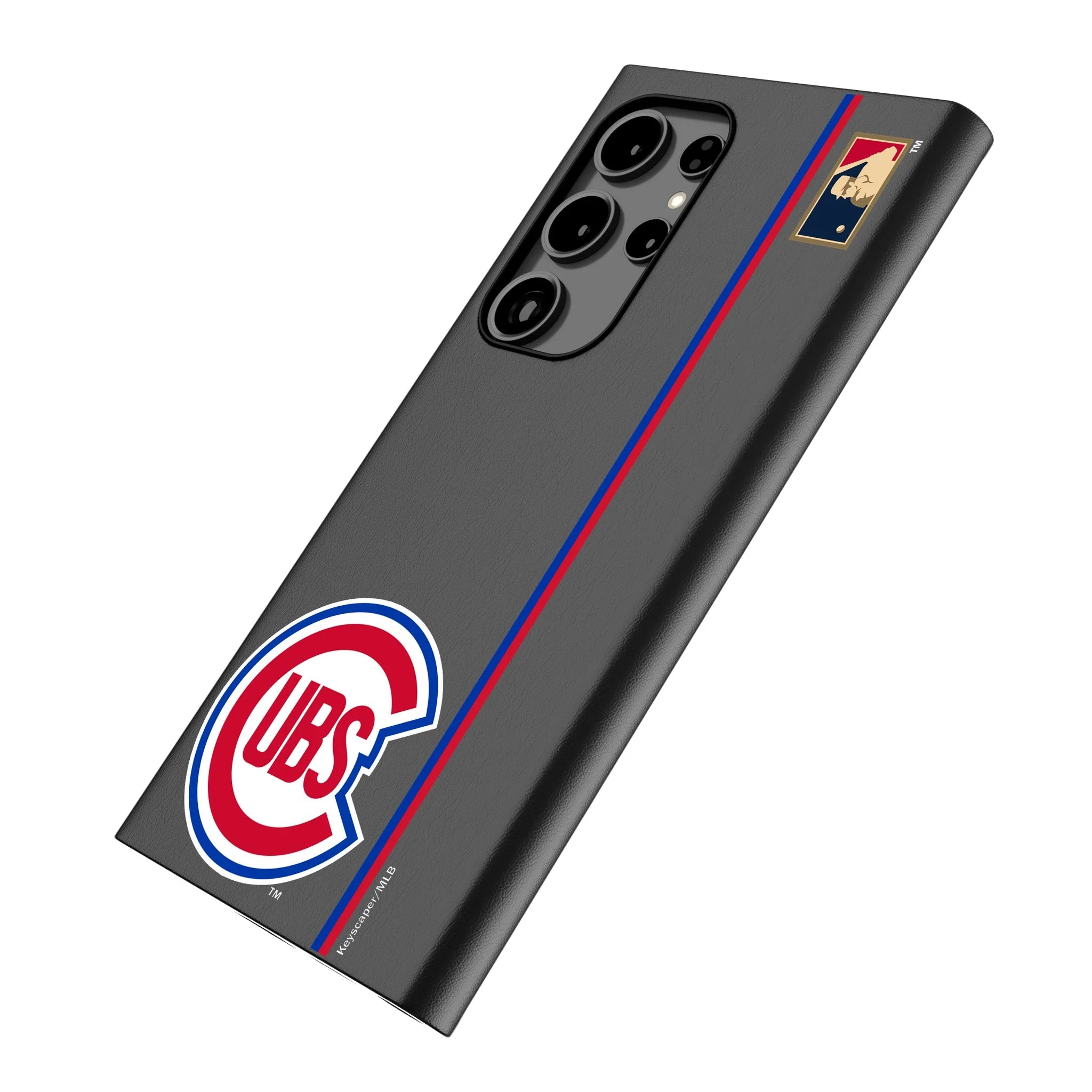 Chicago Cubs 1948-1956 - Cooperstown Collection Sidebar MagSafe Compatible Phone Case for Samsung Galaxy - Image 2