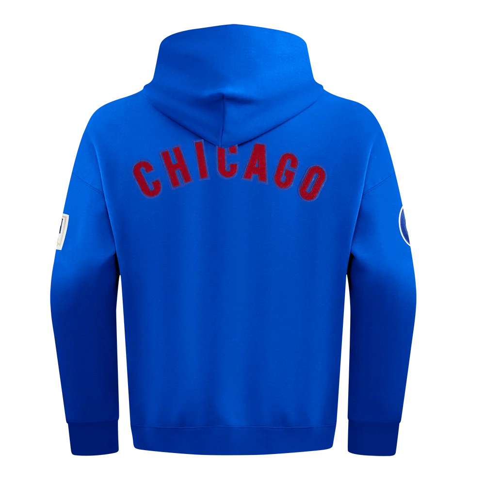 Chicago Cubs 1984 Cooperstown Hoodie in Royal by Pro Standard - Image 2