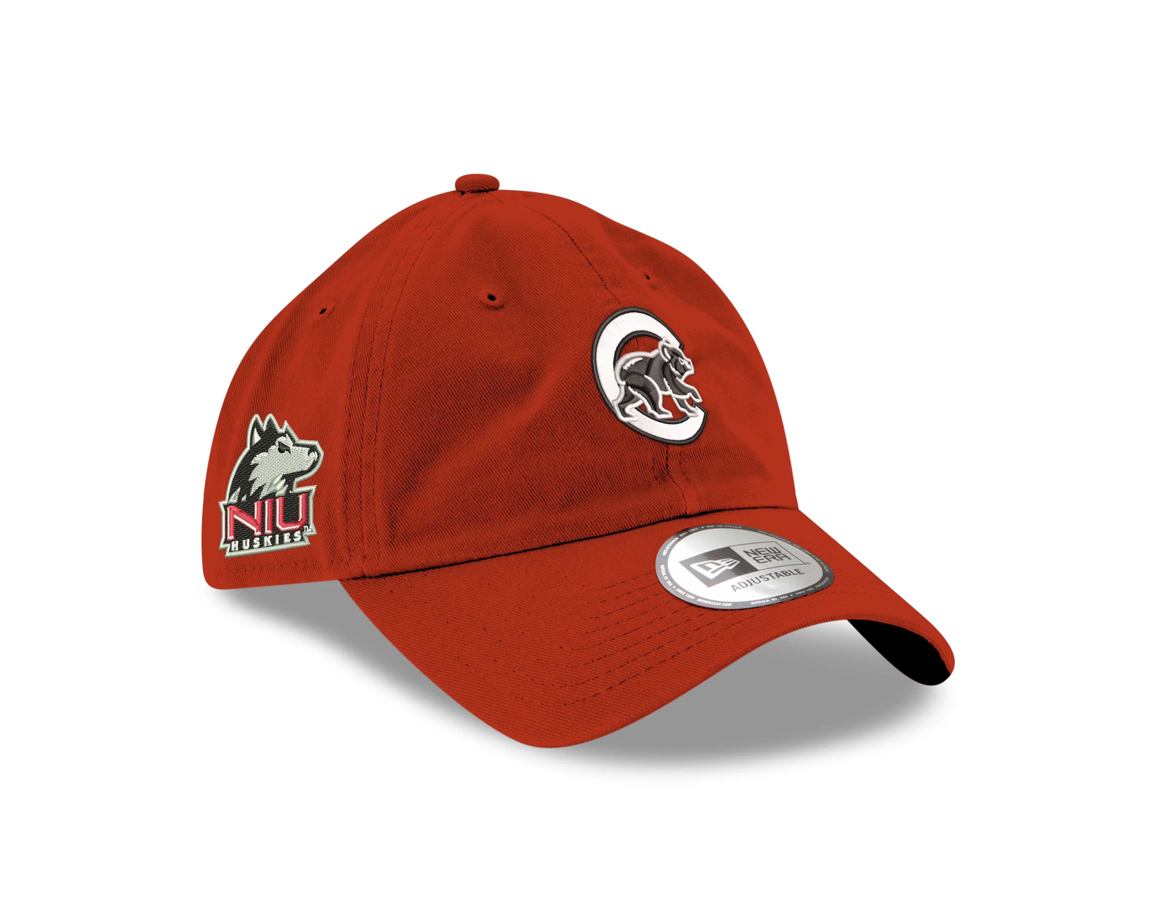 CHICAGO CUBS AND NORTHERN ILLINOIS NEW ERA WALKING BEAR ADJUSTABLE CAP - Image 3