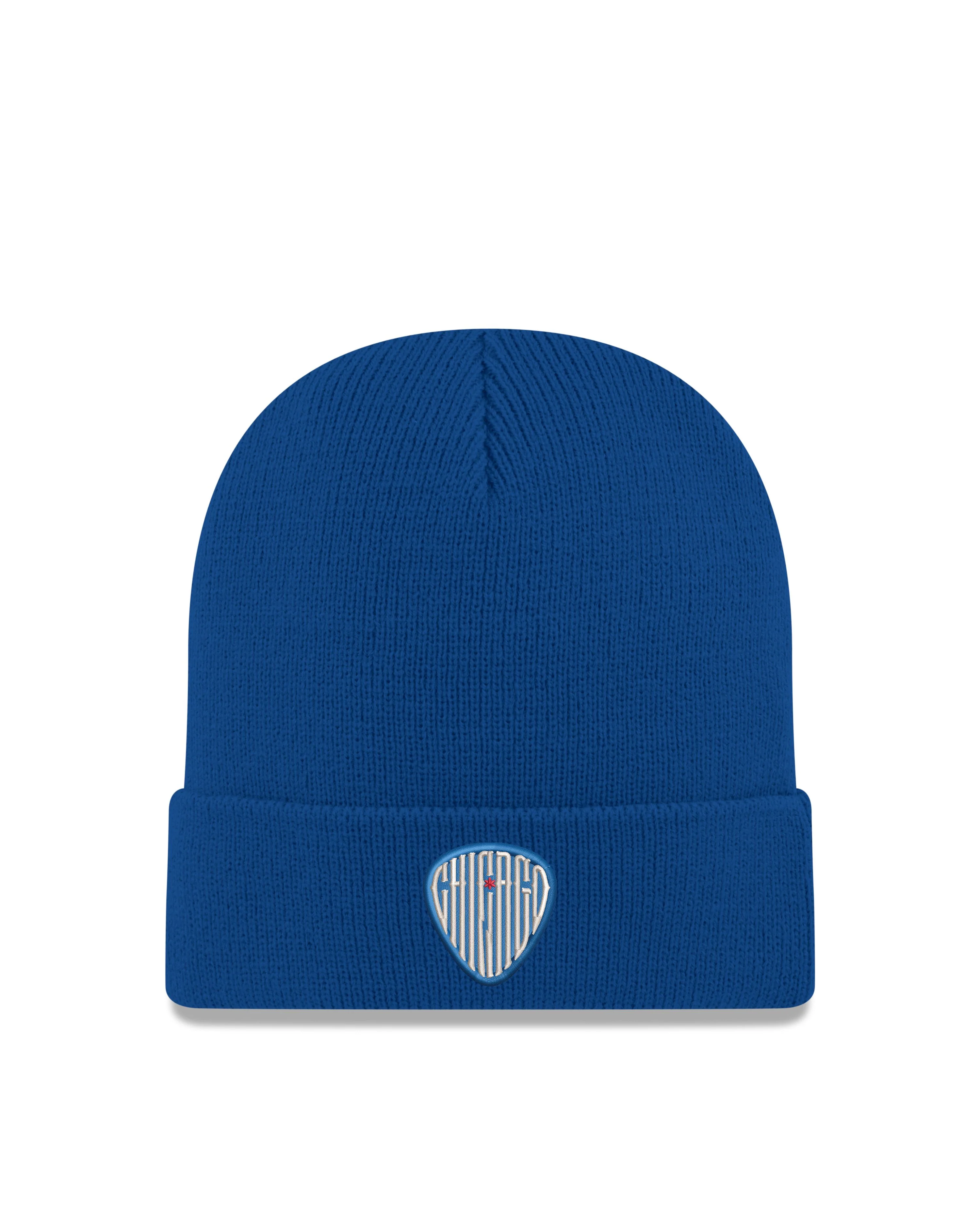 Chicago Cubs Blues Alt Logo Cuff Knit Beanie by New Era - Image 2