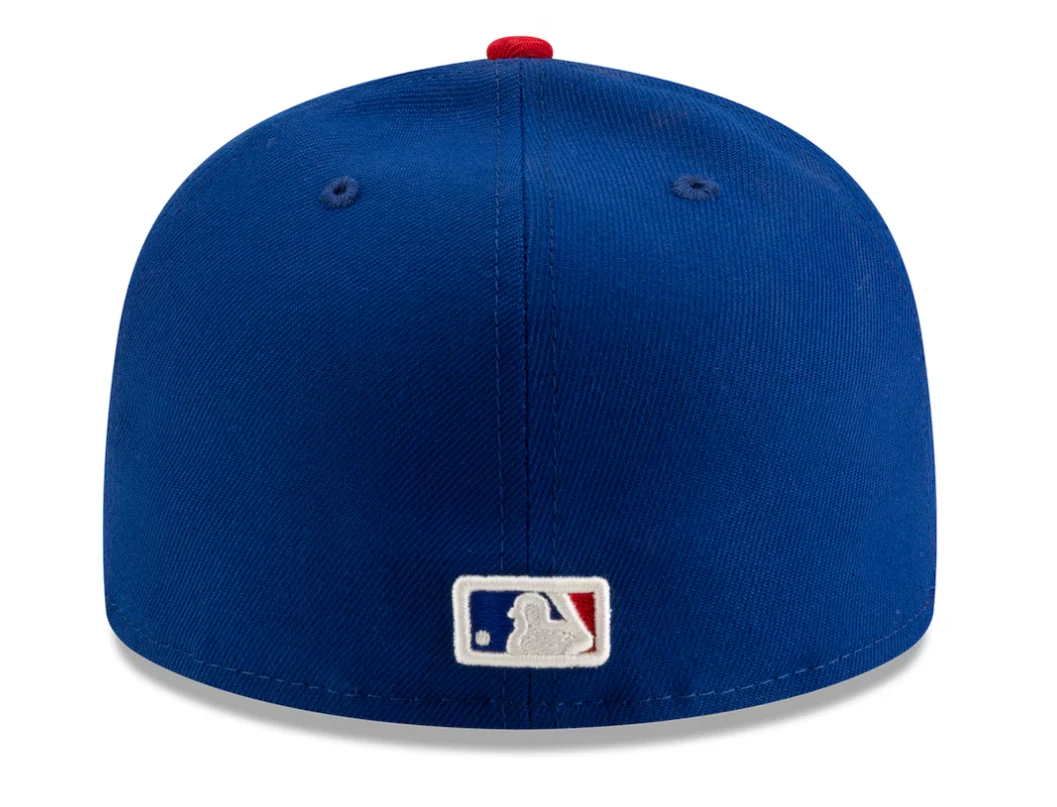 Chicago Cubs Blues Alternate 59FIFTY On-Field White & Royal Fitted Cap by New Era - Image 4