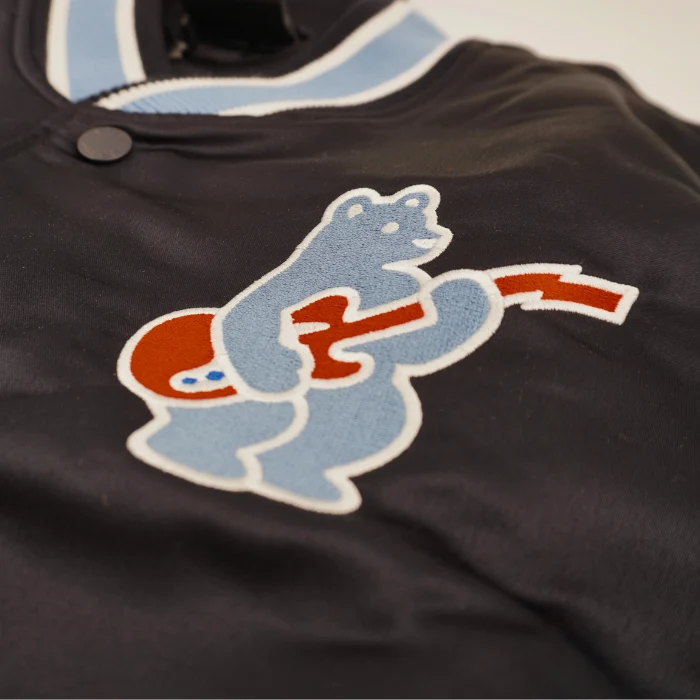 Chicago Cubs Blues Alternate Bear Button-Front Jacket by New Era - Image 3