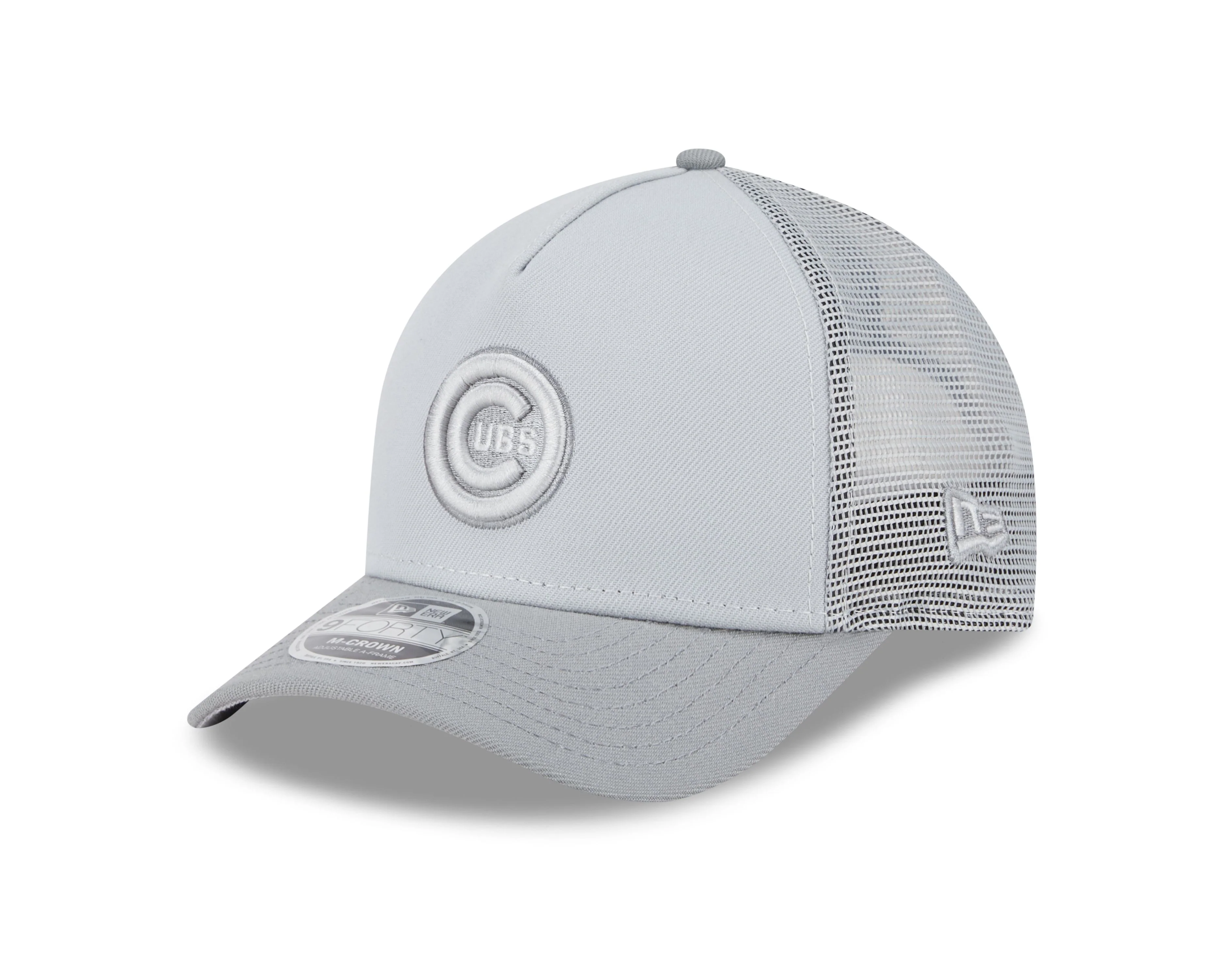 Chicago Cubs Bullseye Graphite Tonal 9Forty Snapback Cap by New Era