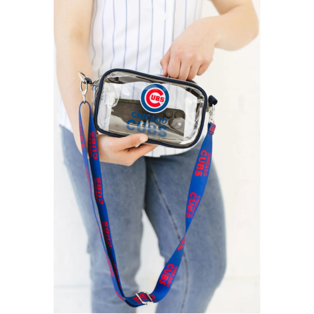 CHICAGO CUBS CLEAR CROSSBODY CAMERA BAG - Image 2