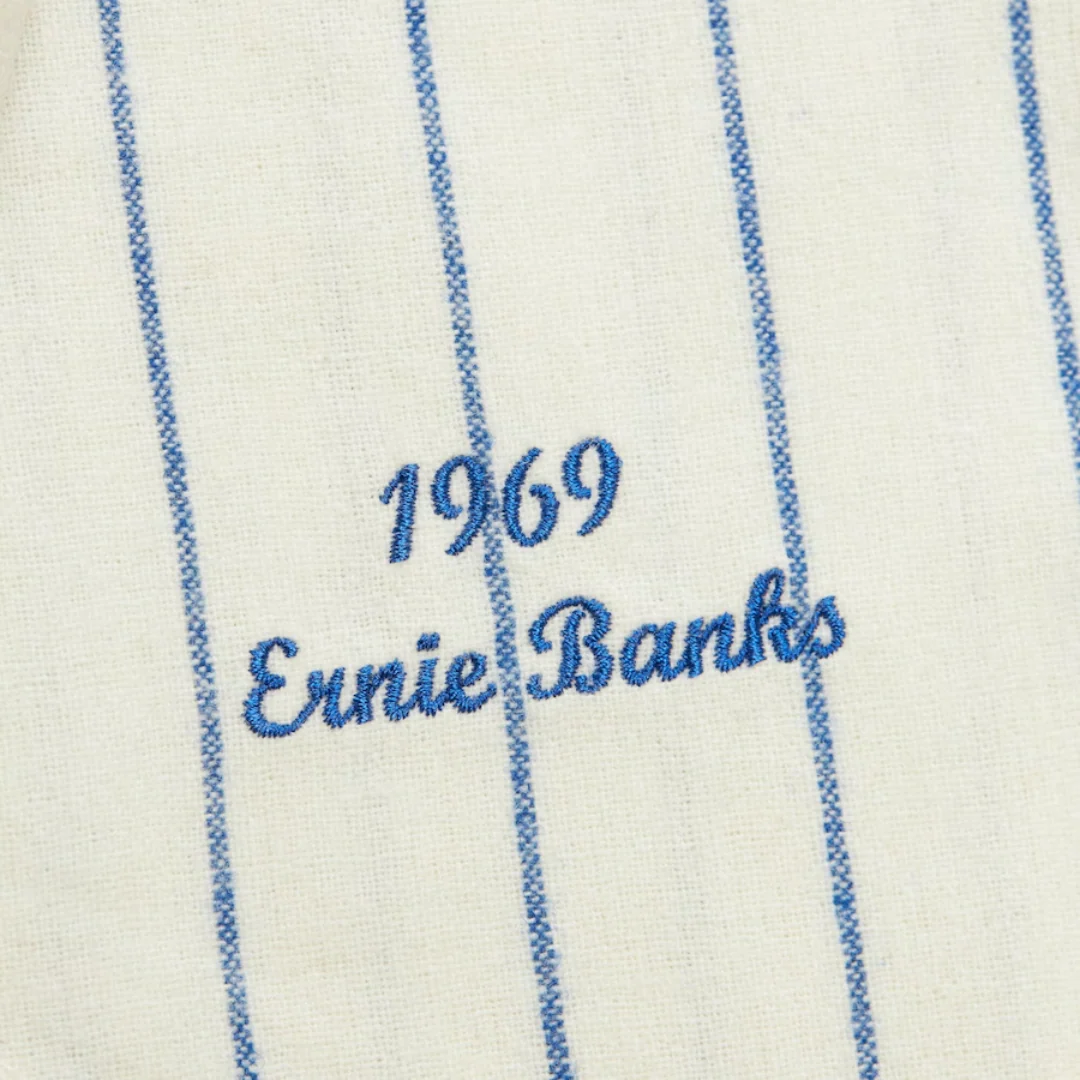 Chicago Cubs Ernie Banks 1969 Authentic Jersey by Mitchell & Ness - Image 3