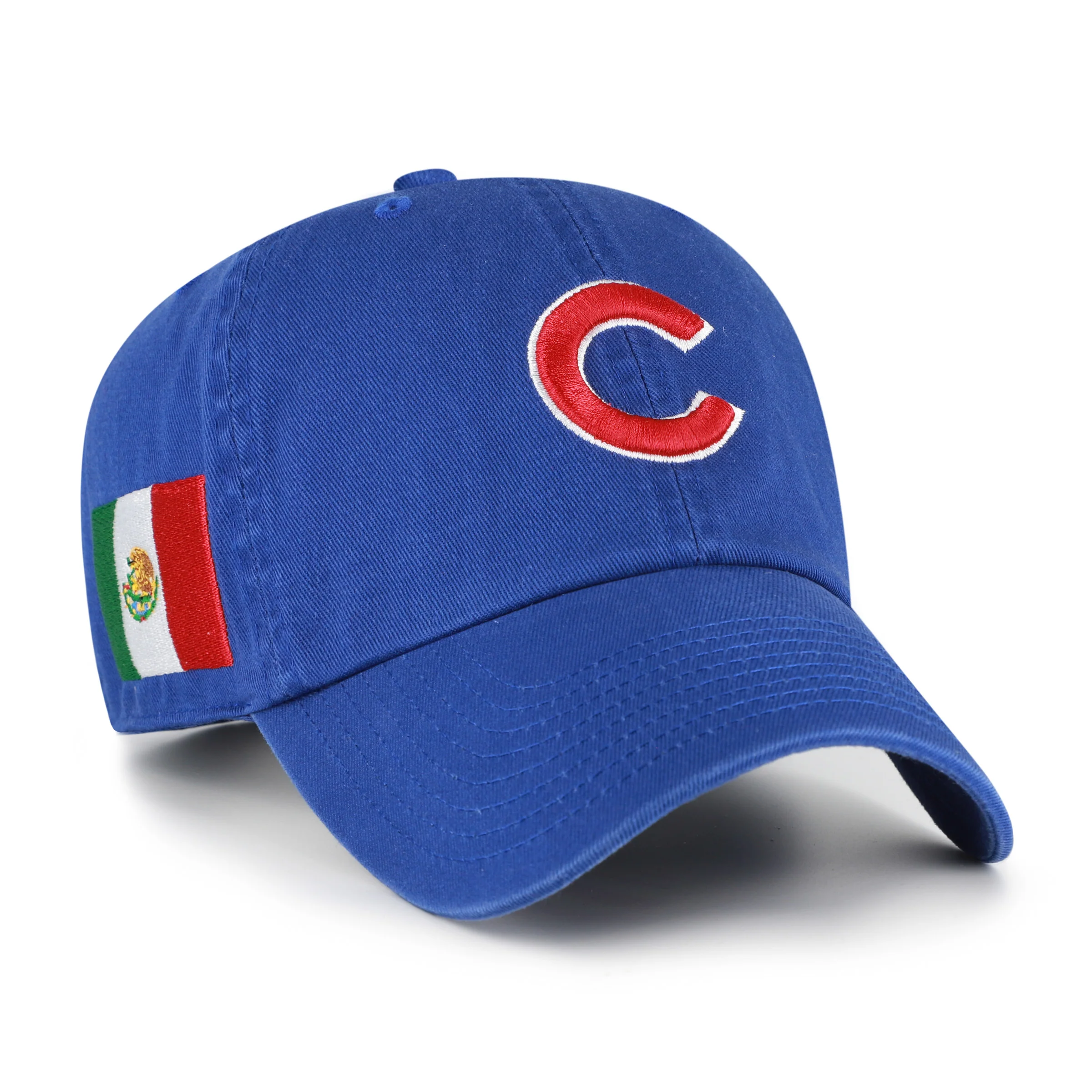 Chicago Cubs Heritage Mexico Flag Adjustable Cap by '47 Brand