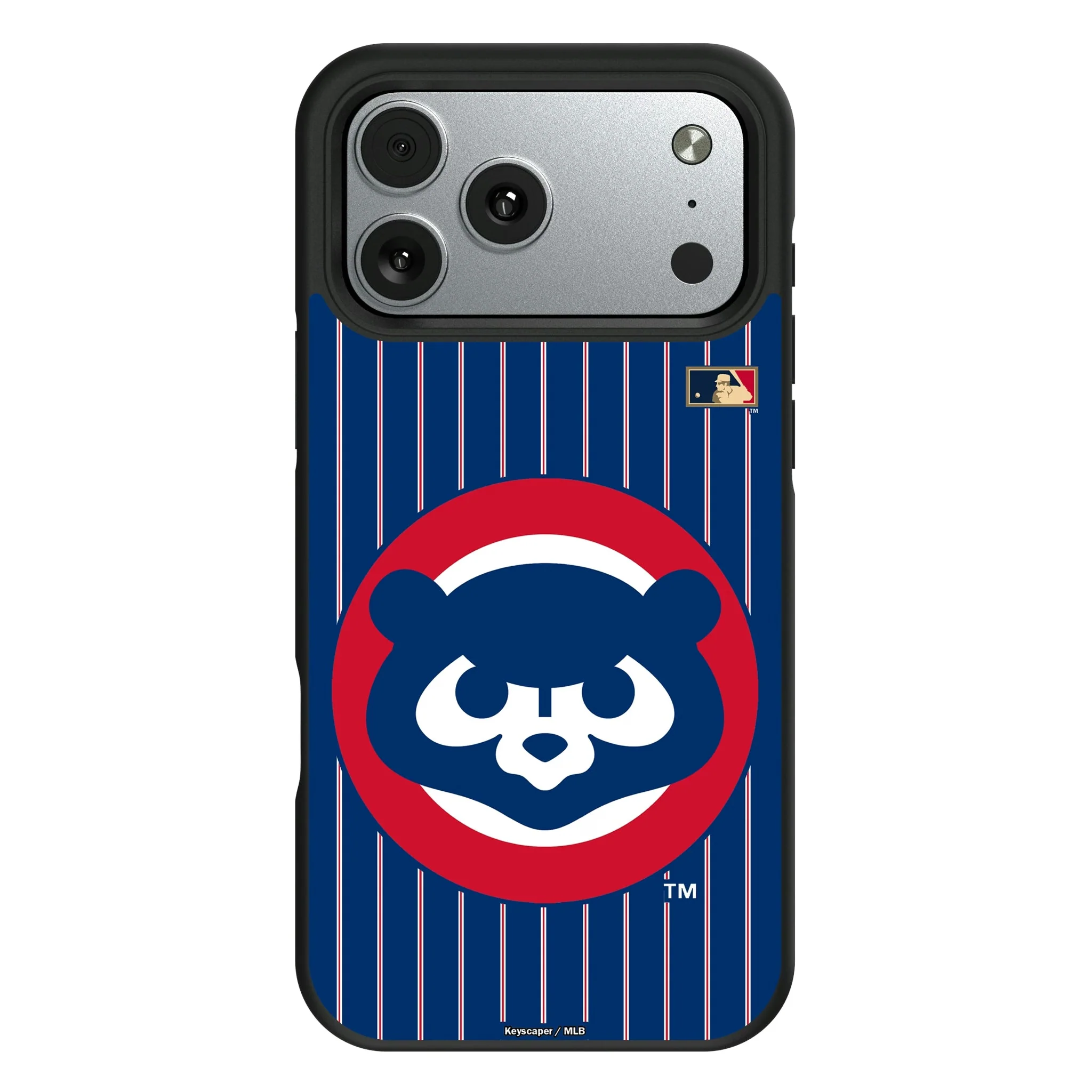 Chicago Cubs Home 1979-1993 - Cooperstown Collection Pinstripe Bump Phone Case - Image 10
