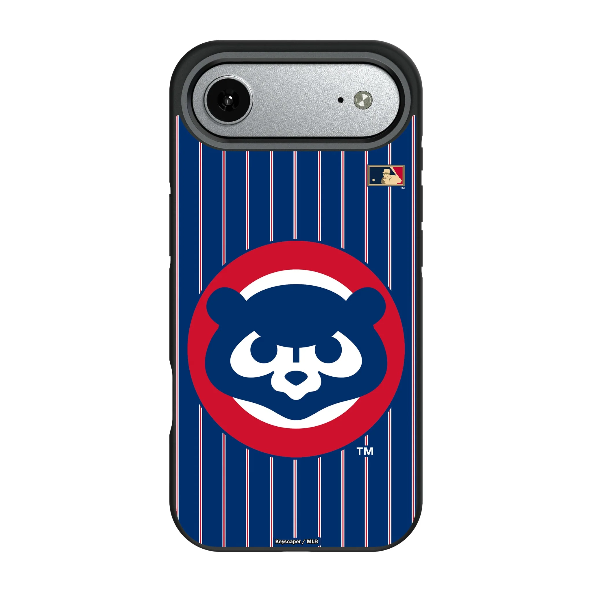 Chicago Cubs Home 1979-1993 - Cooperstown Collection Pinstripe Bump Phone Case - Image 9