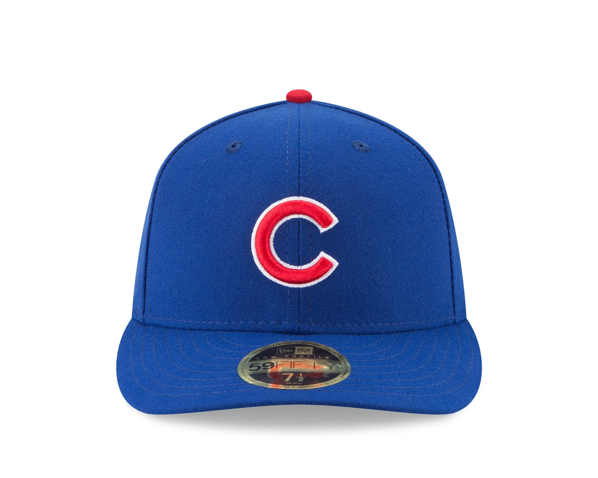 Chicago Cubs Home Authentic Fit Low Profile 59FIFTY Fitted Cap Blue by New Era - Image 3