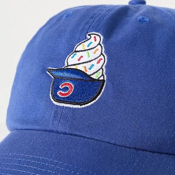 Chicago Cubs Ice Cream Clean Up Adjustable Cap in Royal by '47 Brand - Image 3