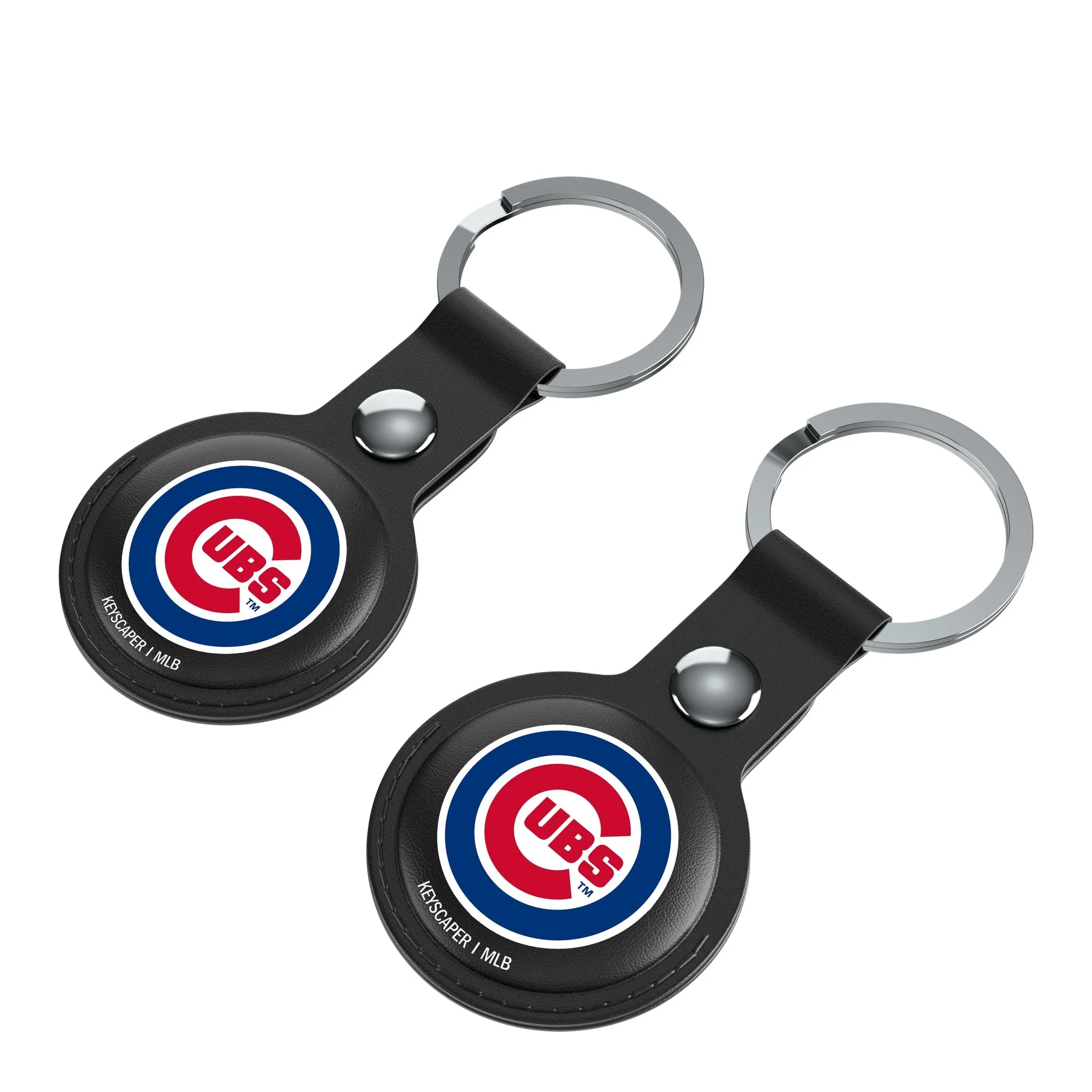 Chicago Cubs Insignia Black Airtag Holder 2-Pack - Image 3