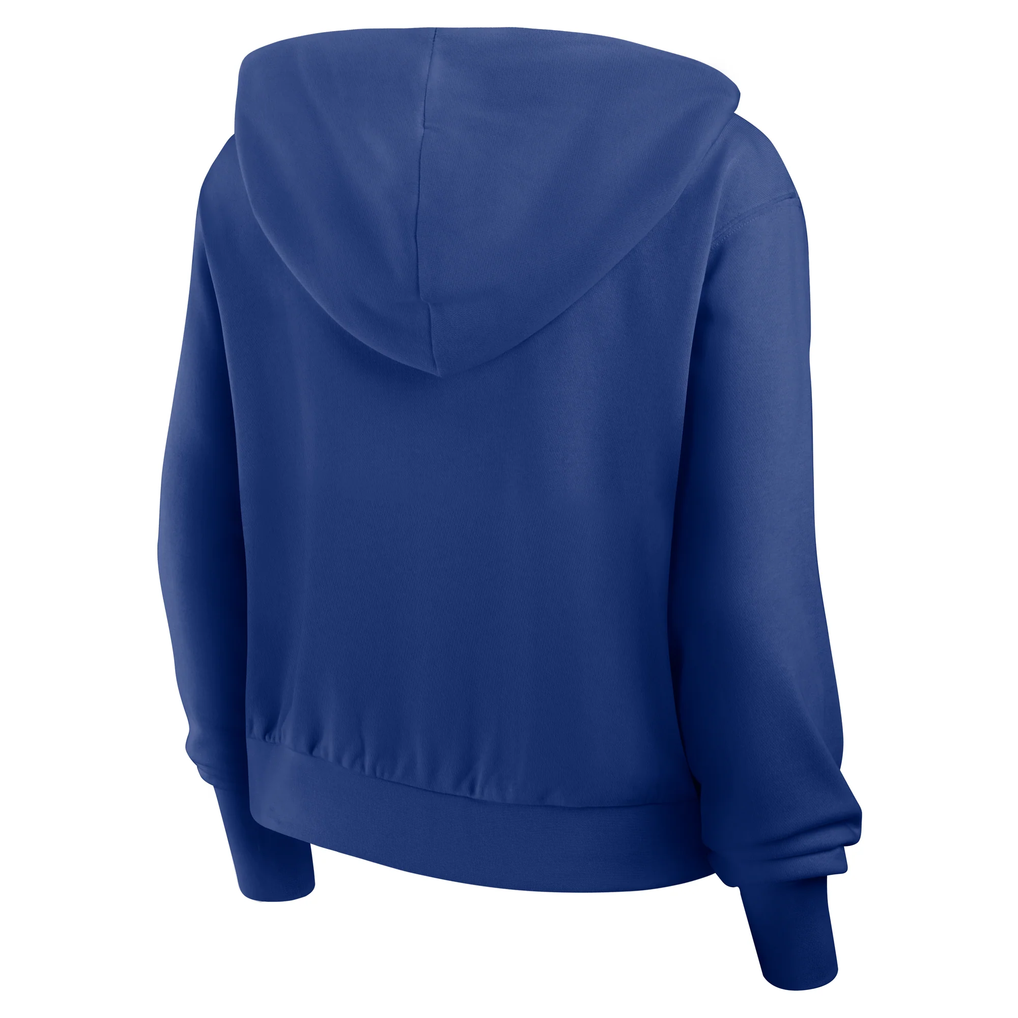 Chicago Cubs Lightweight Full-Zip Women's Hoodie Royal by Nike - Image 2
