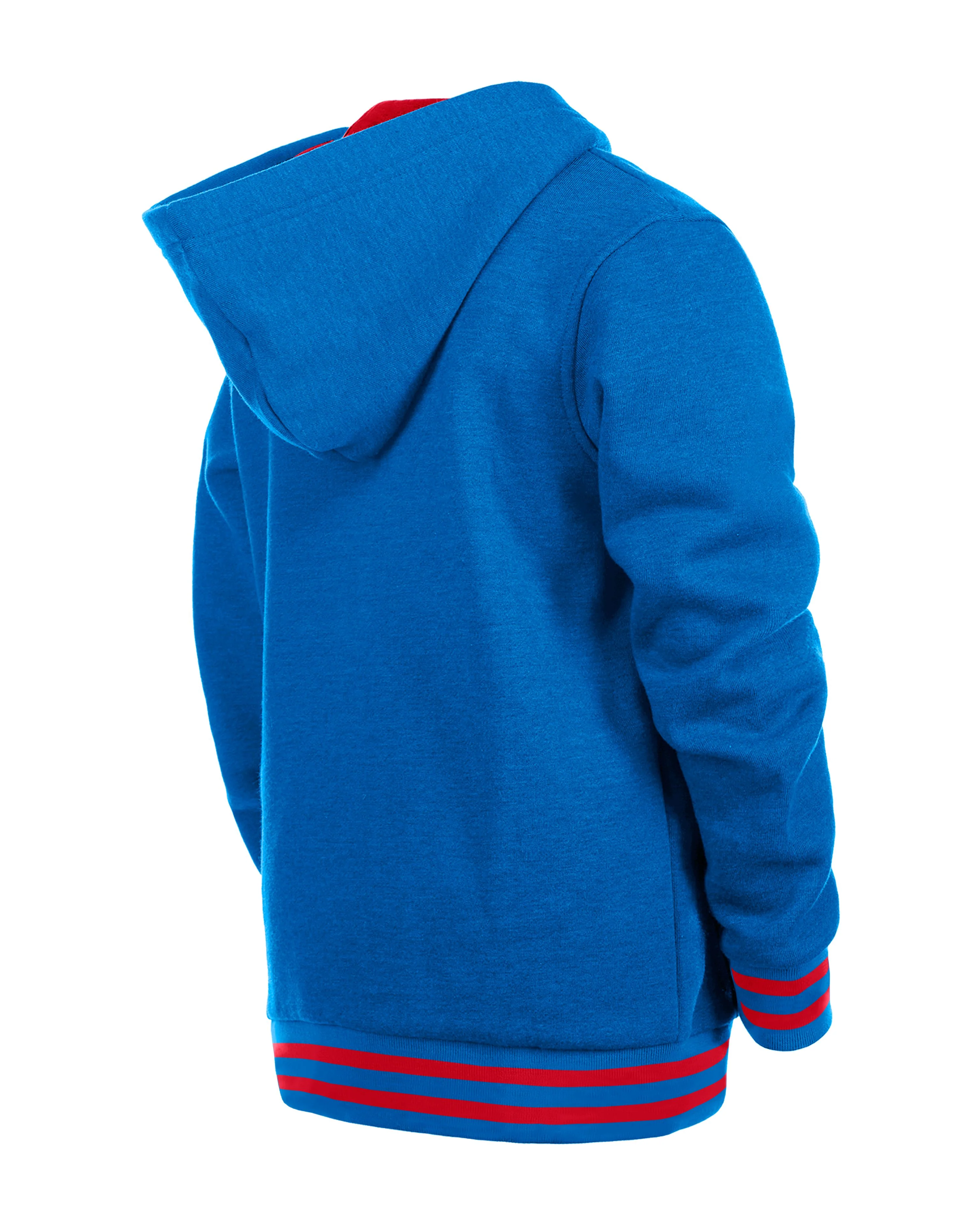 Chicago Cubs Logo Chicago Hood Royal Youth Hoodie by New Era - Image 2