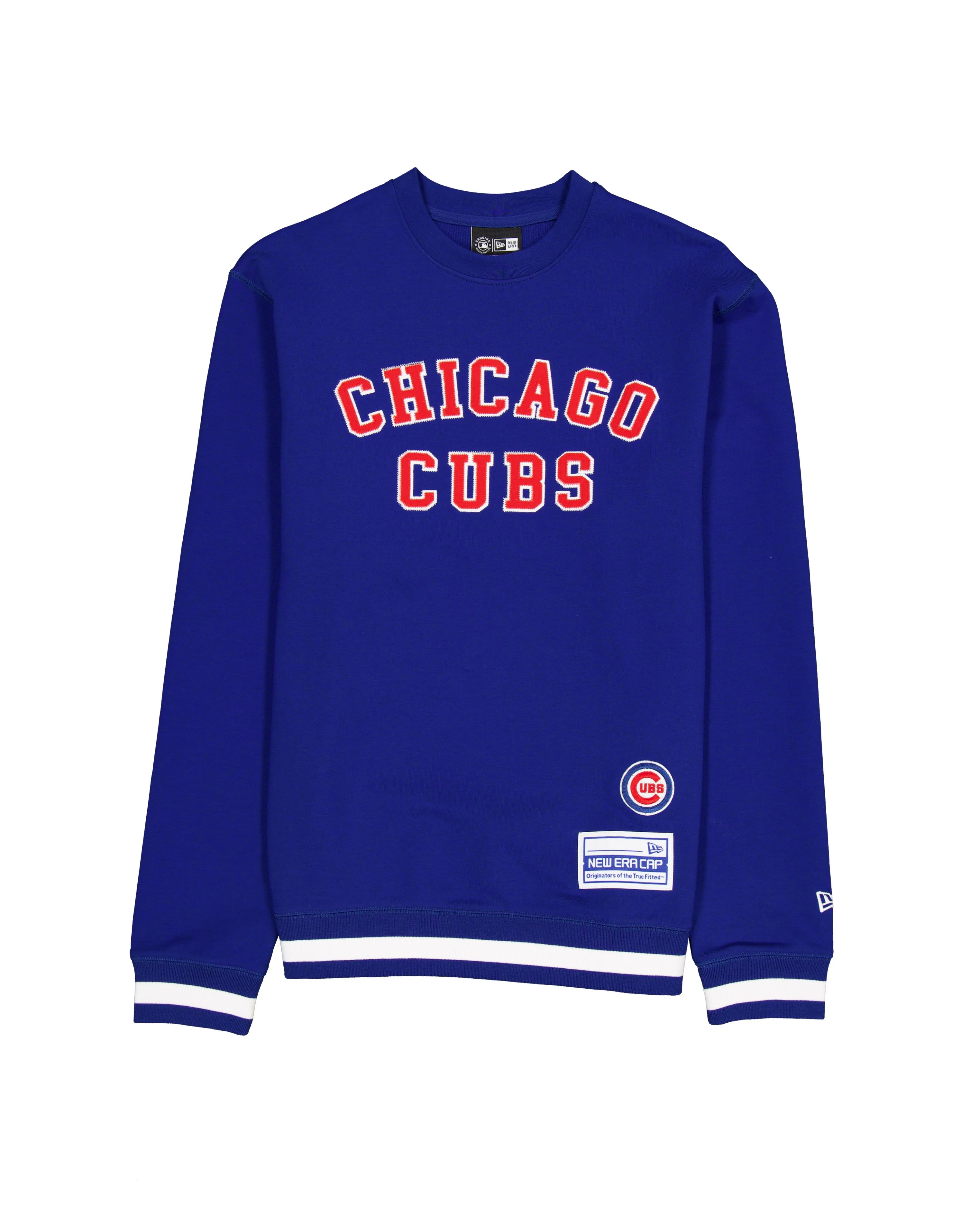 Chicago Cubs Logo Select Crewneck Royal by New Era