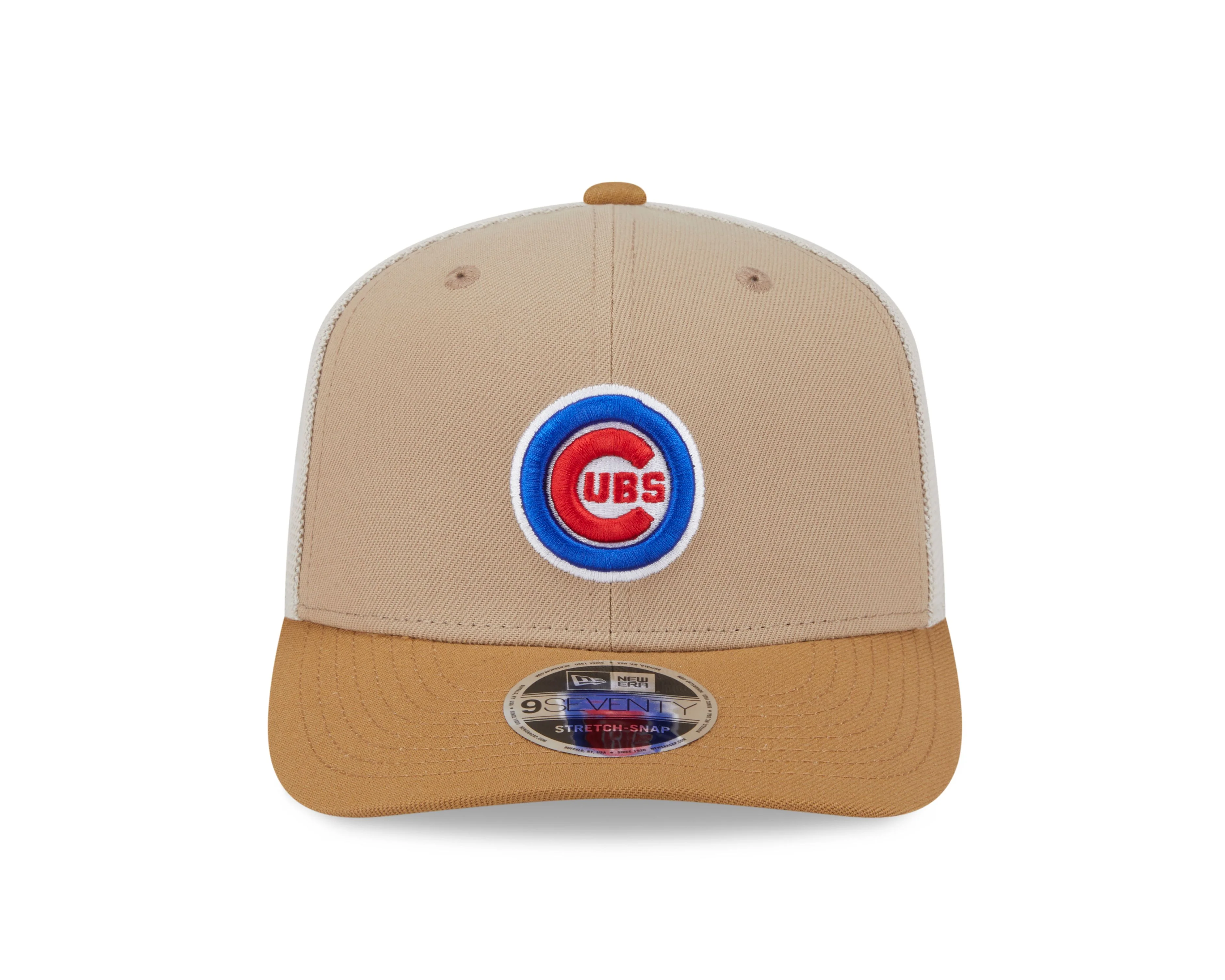Chicago Cubs Logo Two Tone Trucker 9Seventy Cap by New Era - Image 2