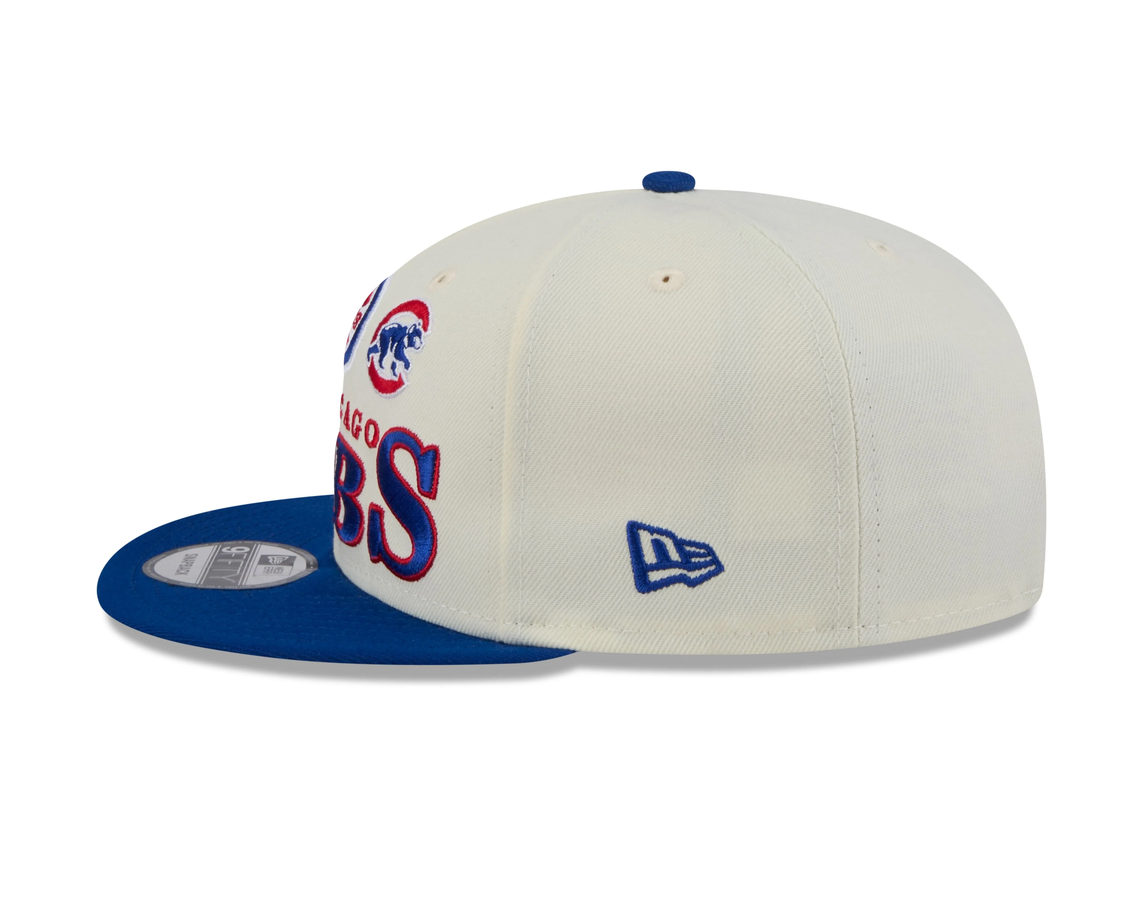 Chicago Cubs Logos Archive 9Fifty Snapback Cap by New Era - Image 6