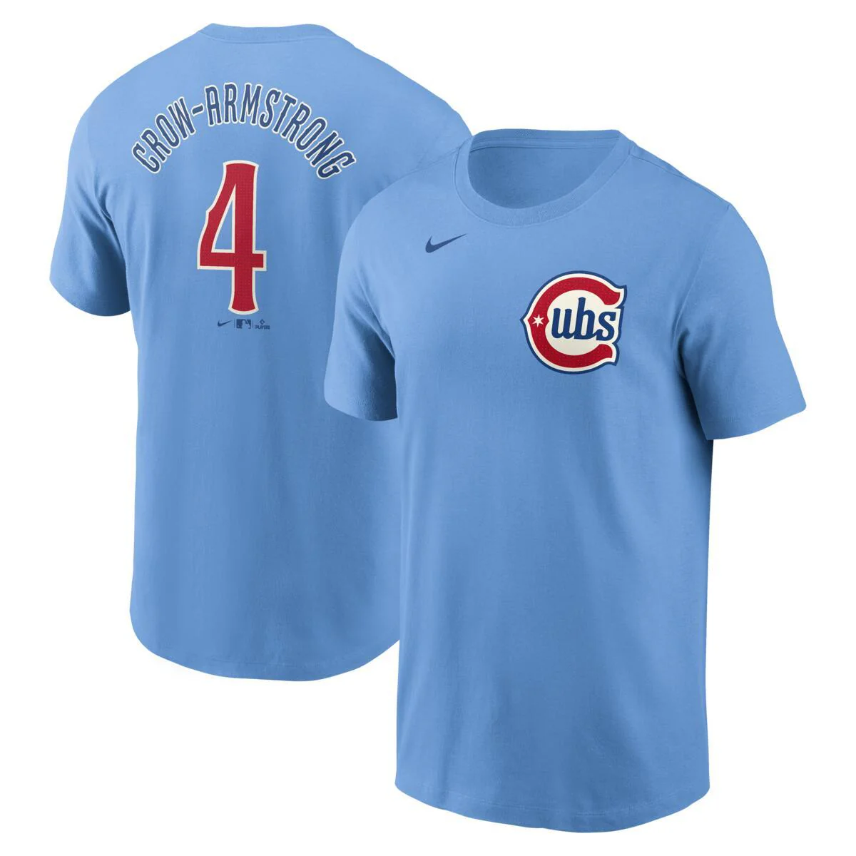 Chicago Cubs Pete Crow-Armstrong Blues Alternate Name & Number Tee by Nike