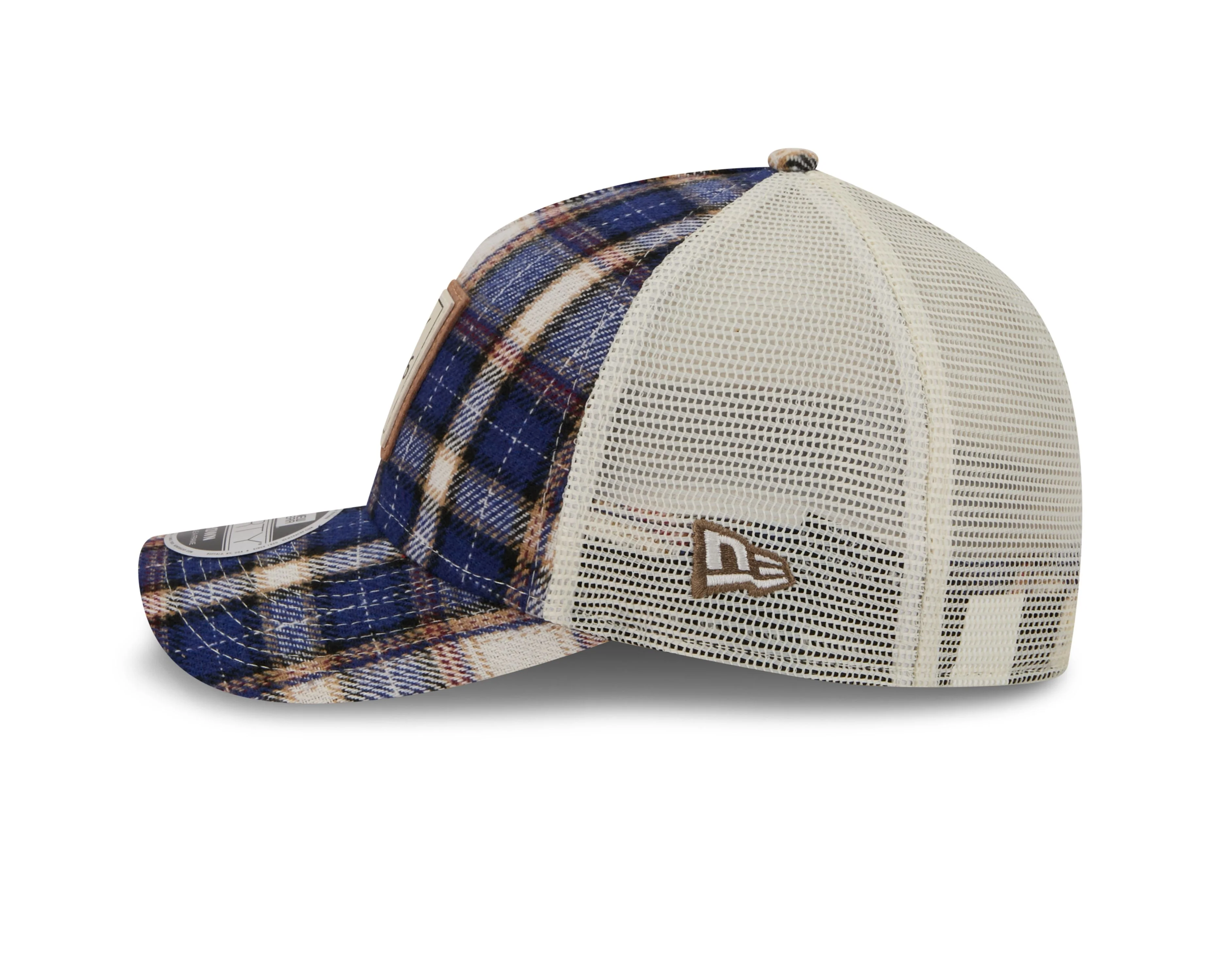 Chicago Cubs Plaid Patch Adjustable Cap by New Era - Image 6