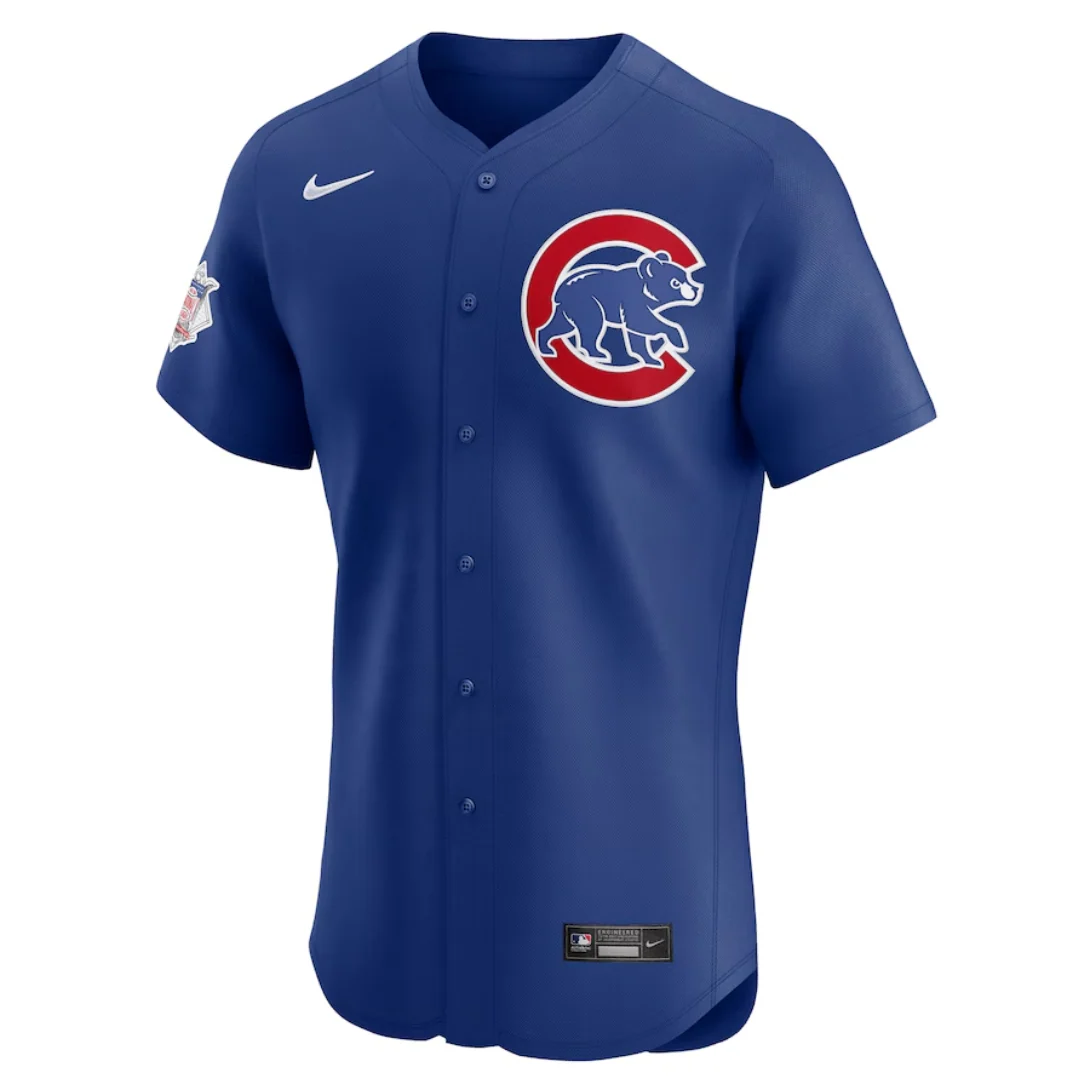 Chicago Cubs Shōta Imanaga Alternate Blue Elite Jersey by Nike - Image 3