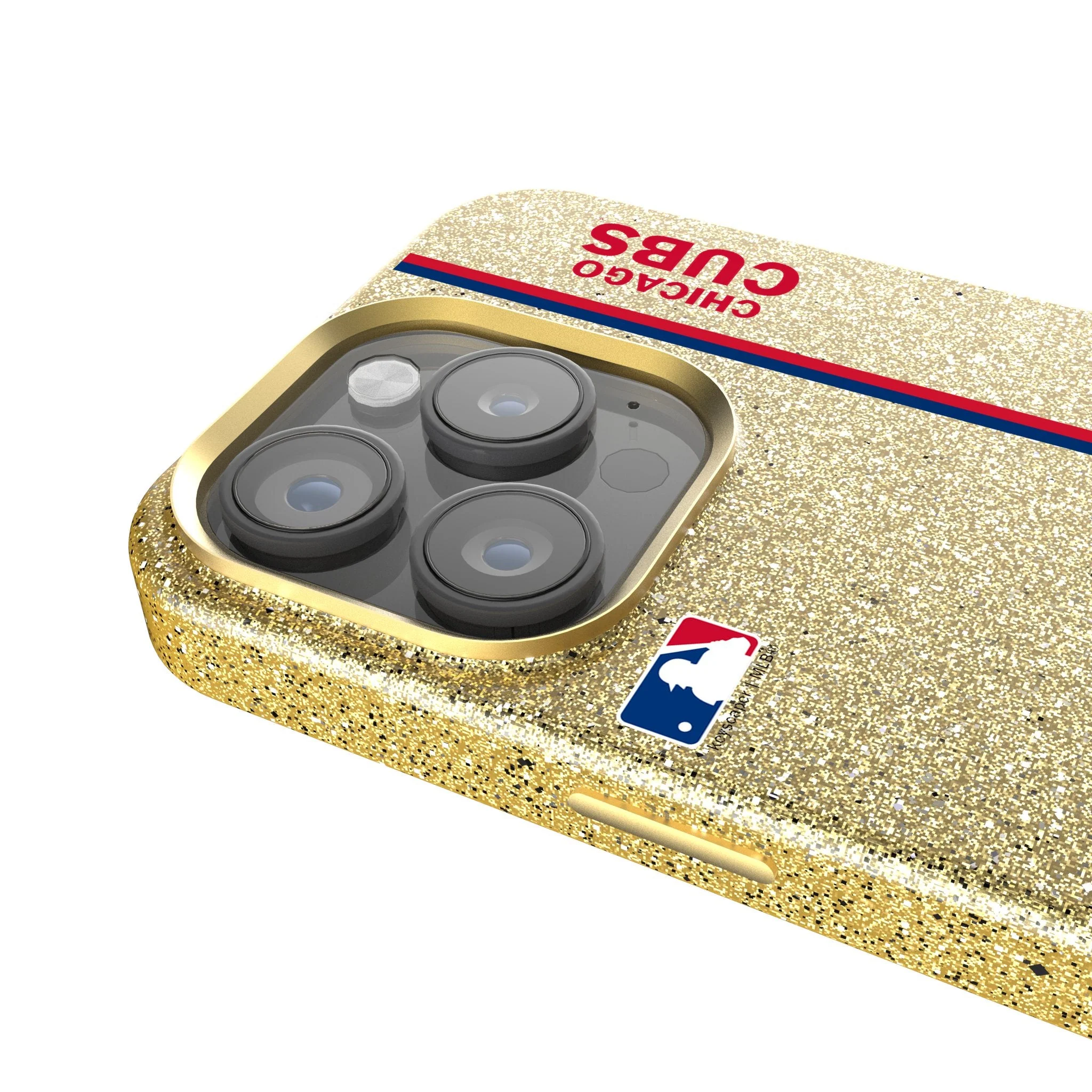 Chicago Cubs Sidebar Bling Phone Case - Image 4