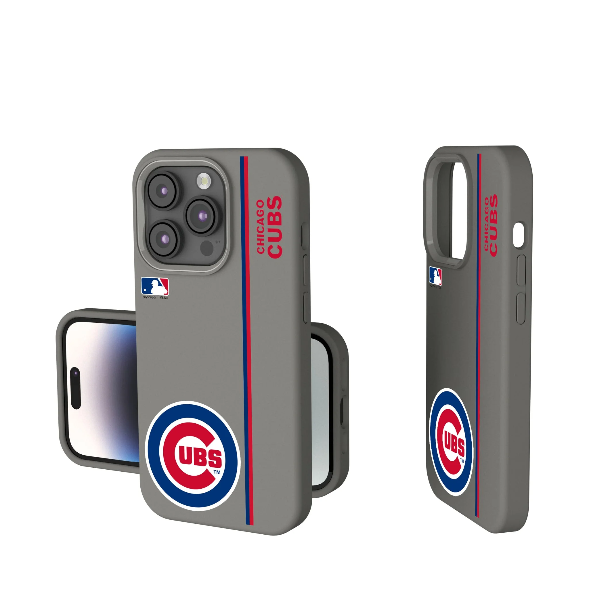 Chicago Cubs Sidebar Soft Touch Phone Case - Image 9