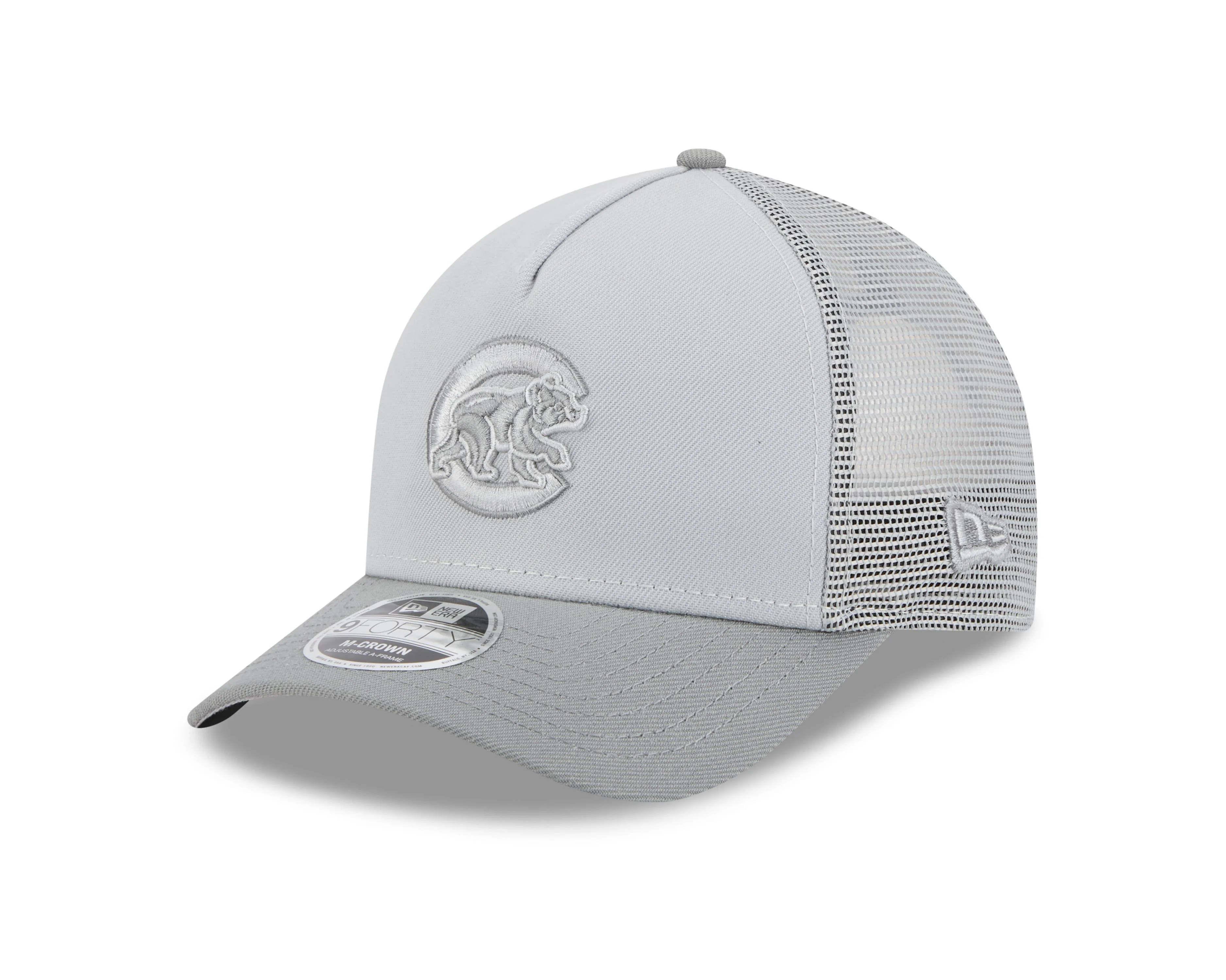 Chicago Cubs Walking Bear Graphite Tonal 9Forty Snapback Cap by New Era