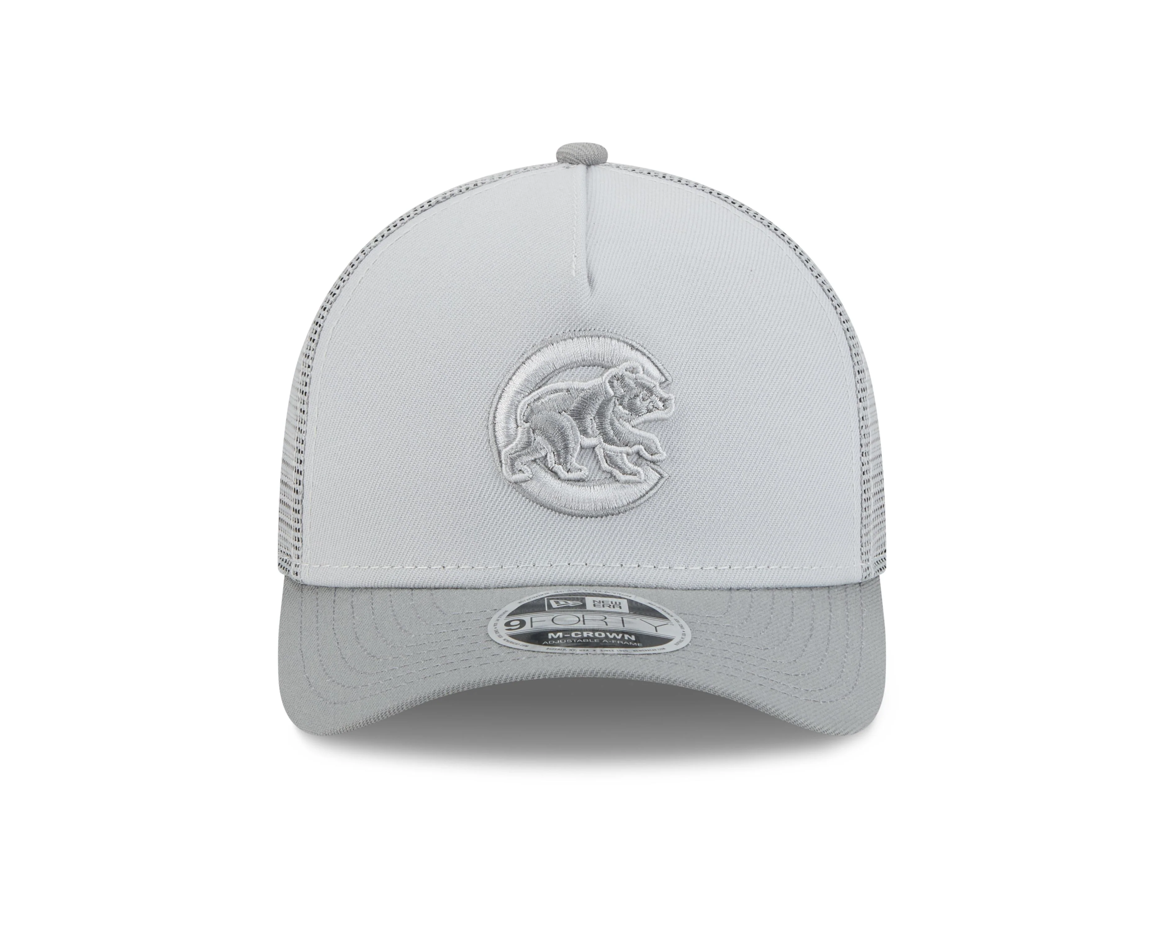 Chicago Cubs Walking Bear Graphite Tonal 9Forty Snapback Cap by New Era - Image 2