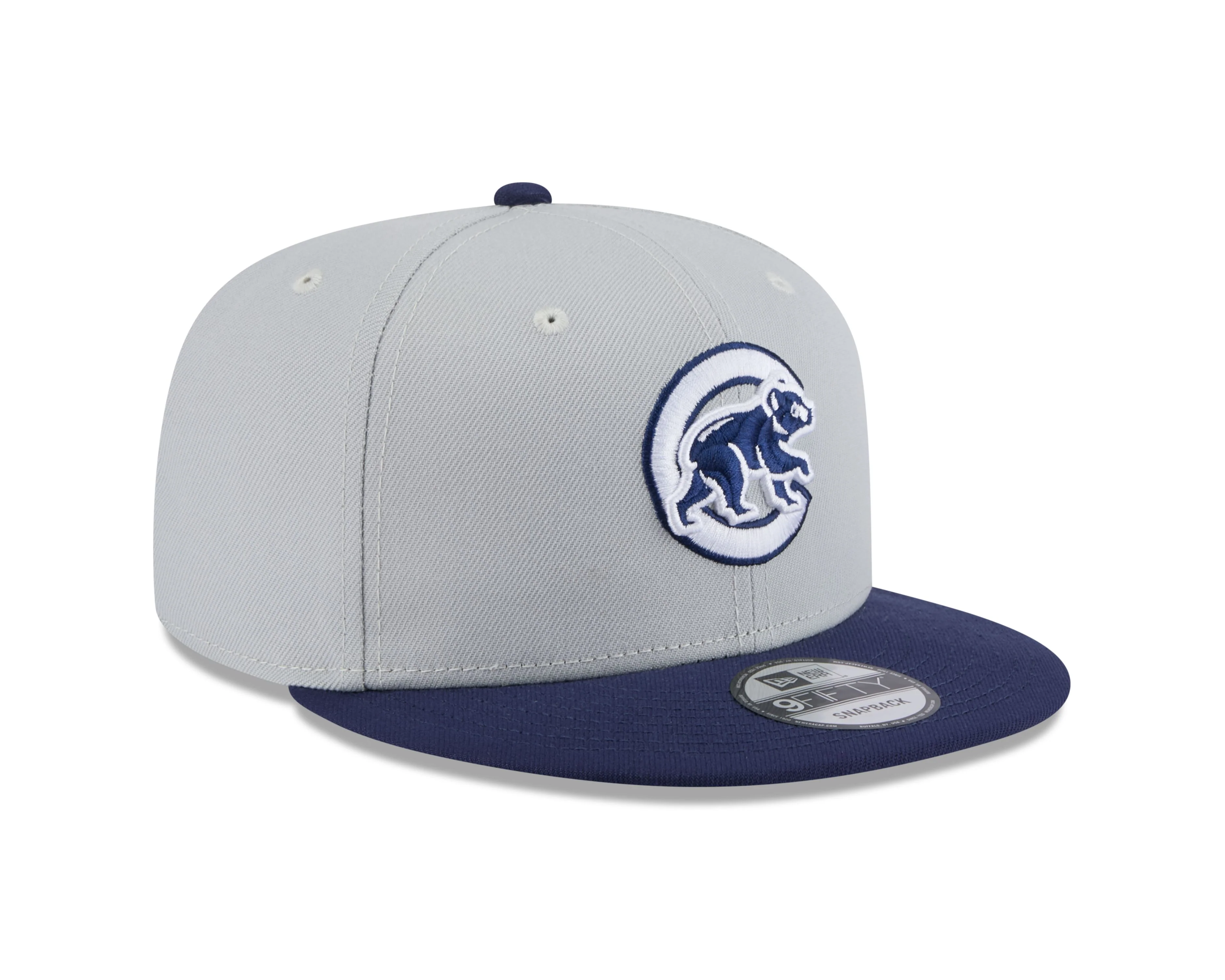 Chicago Cubs Walking Bear Two Tone Graphite 9Fifty Snapback Cap - Image 3