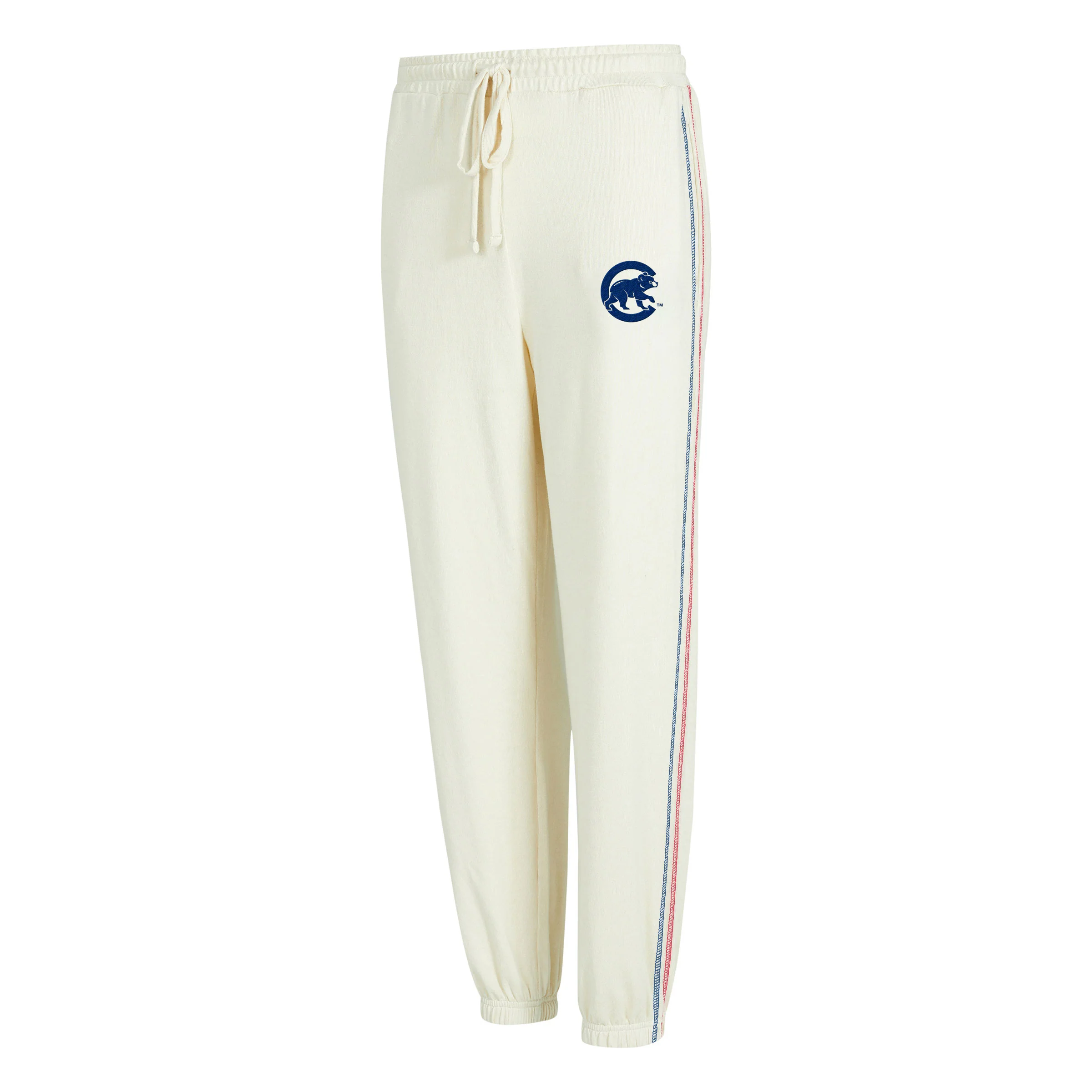 Chicago Cubs Walking Bear Women's Khaki Sweatpants by College Concepts