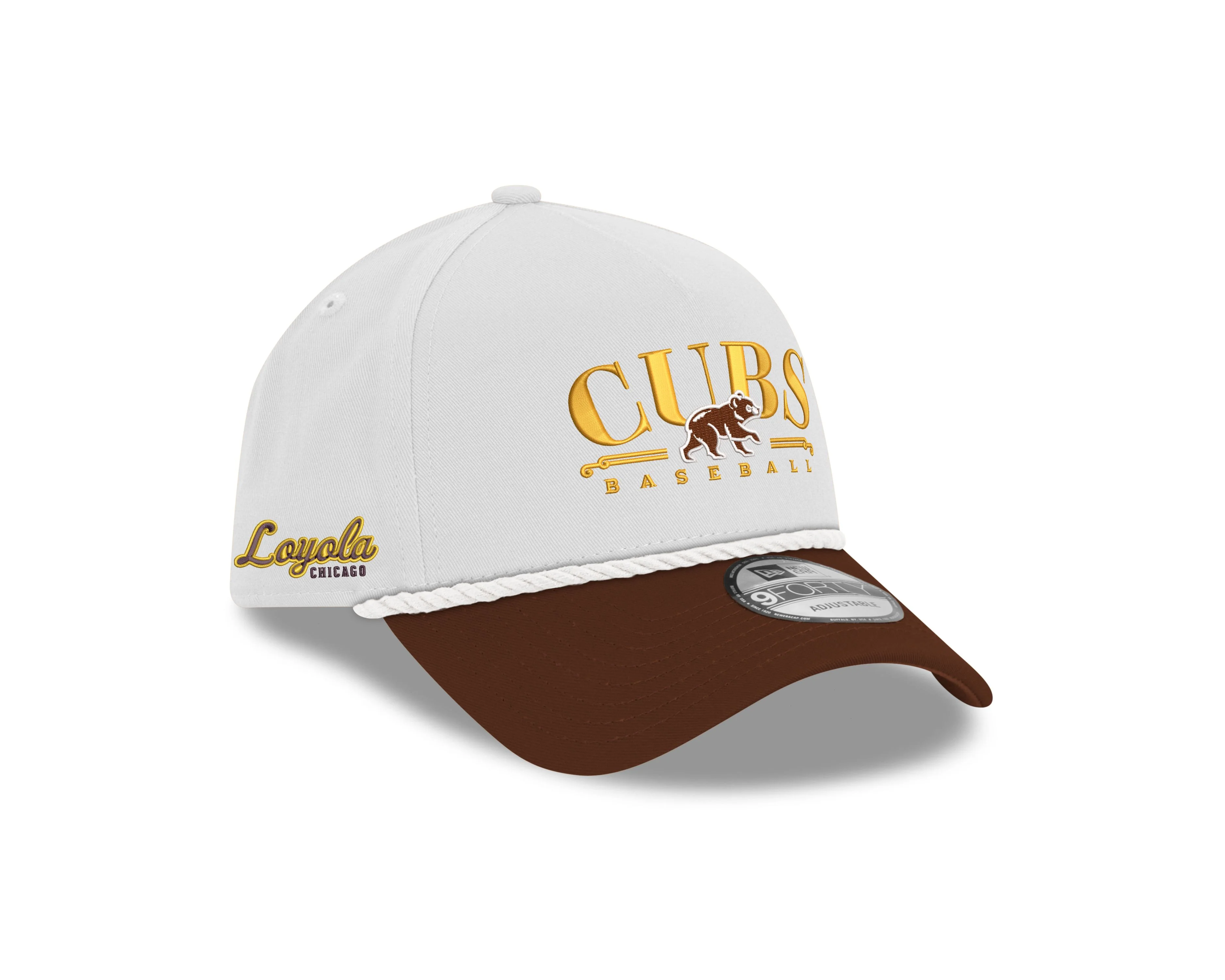 Chicago Cubs X Loyola 9Forty Adjustable Cap by New Era - Image 3
