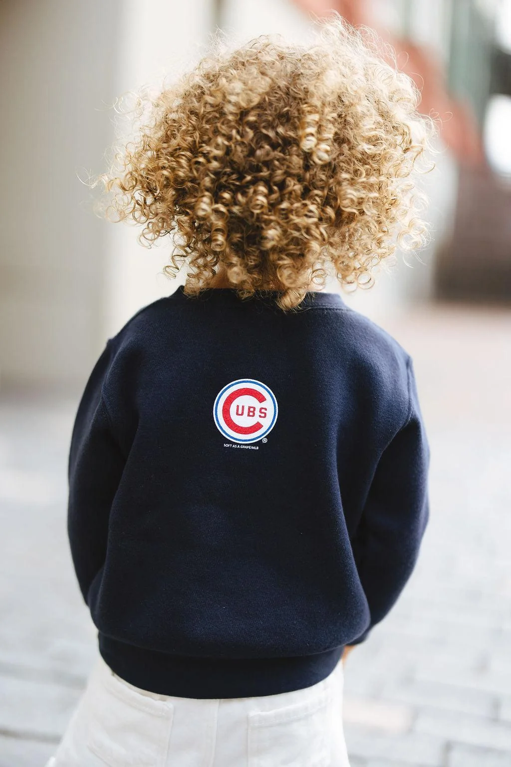 Chicago Cubs X Mini Wonder Return to Wrigley Toddler Crew Sweatshirt - Image 3