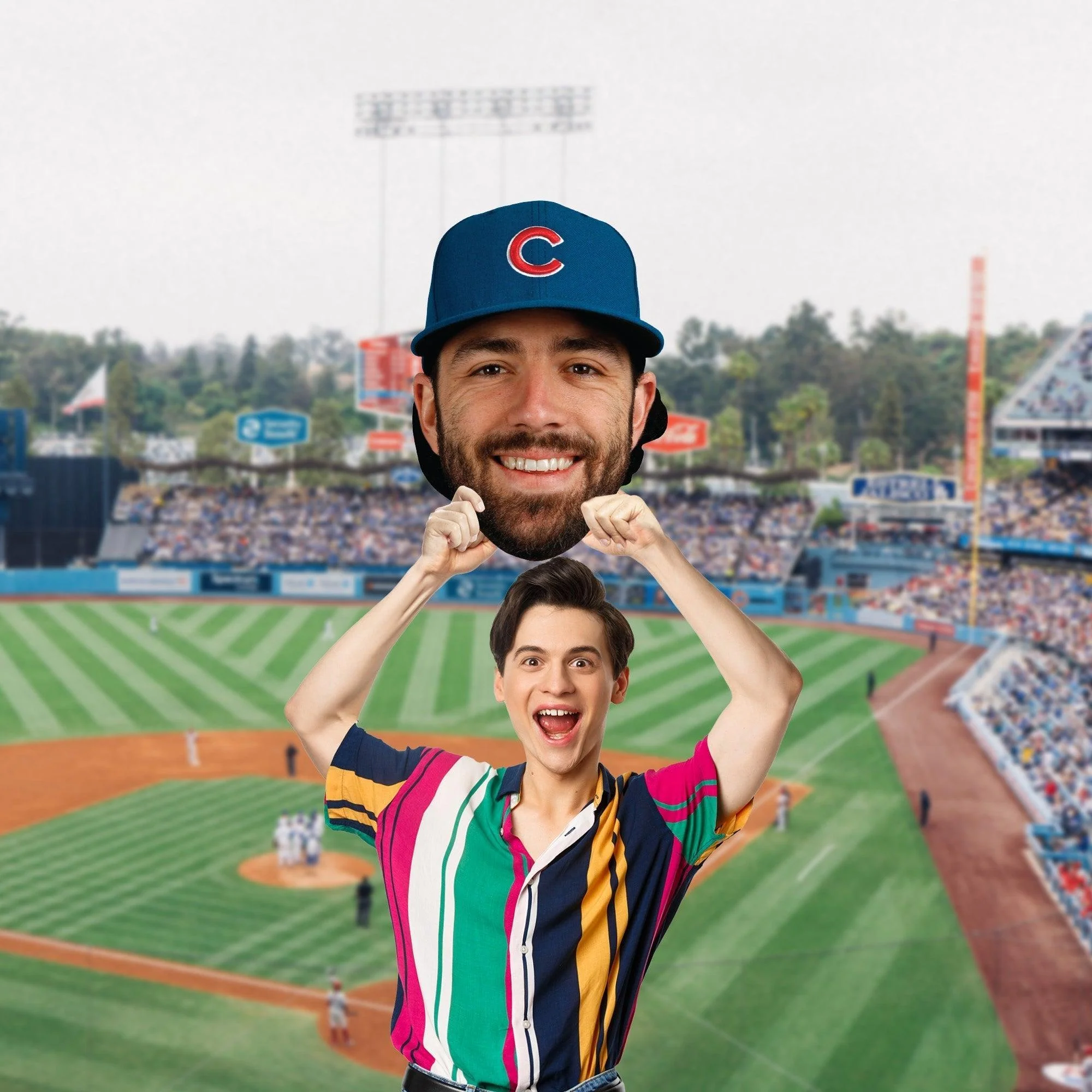 Dansby Swanson - Big Head - Official MLB - Chicago Cubs - Foam Core Cutout - Image 3