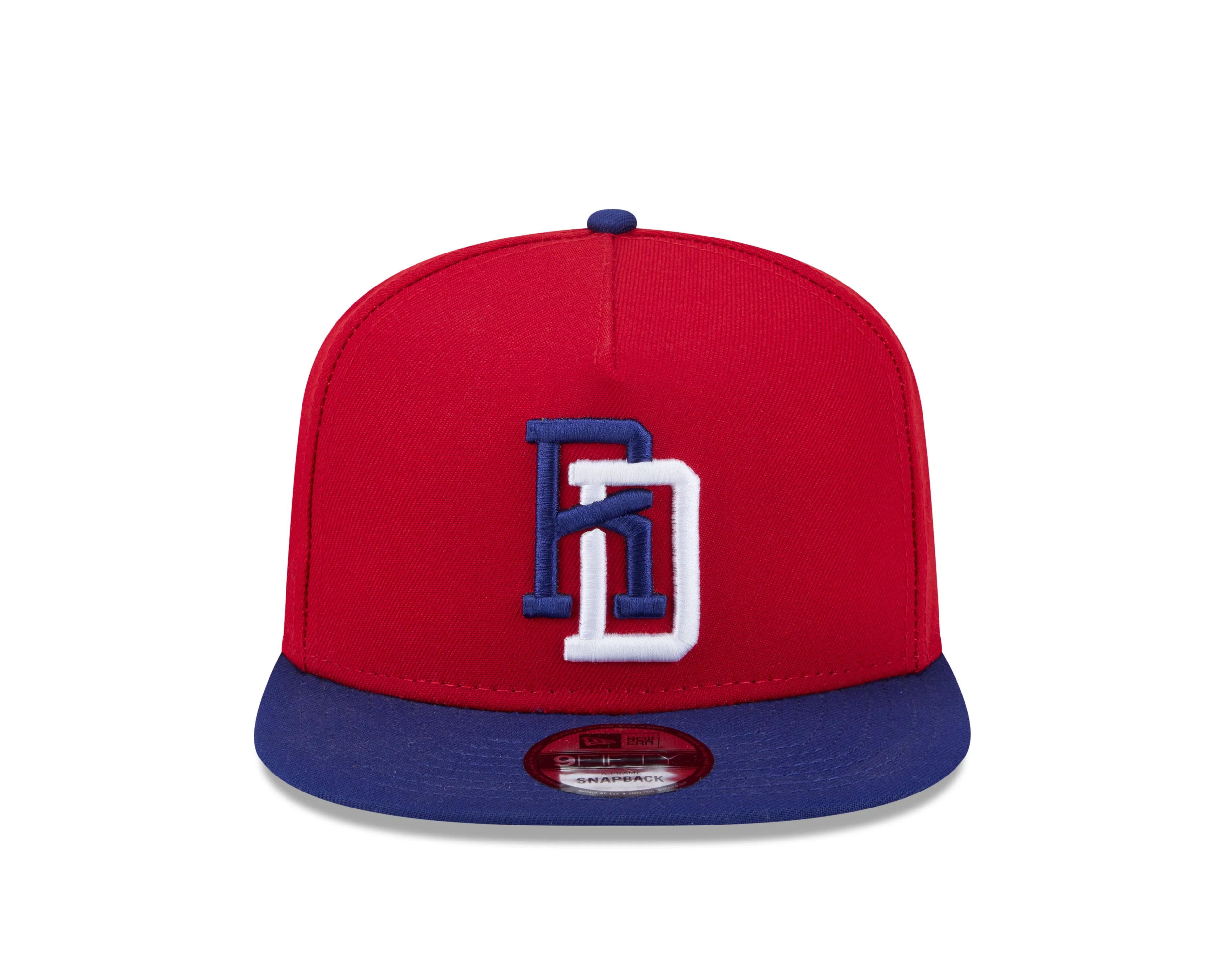 Dominican Republic Baseball World Baseball Classic 9Fifty A-Frame Snapback Cap by New Era - Image 3